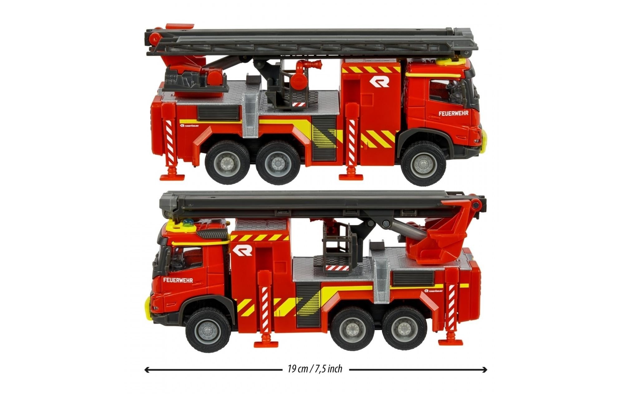 majORETTE Spielzeug-Feuerwehr »Volvo Truck Feuerwehrwagen«