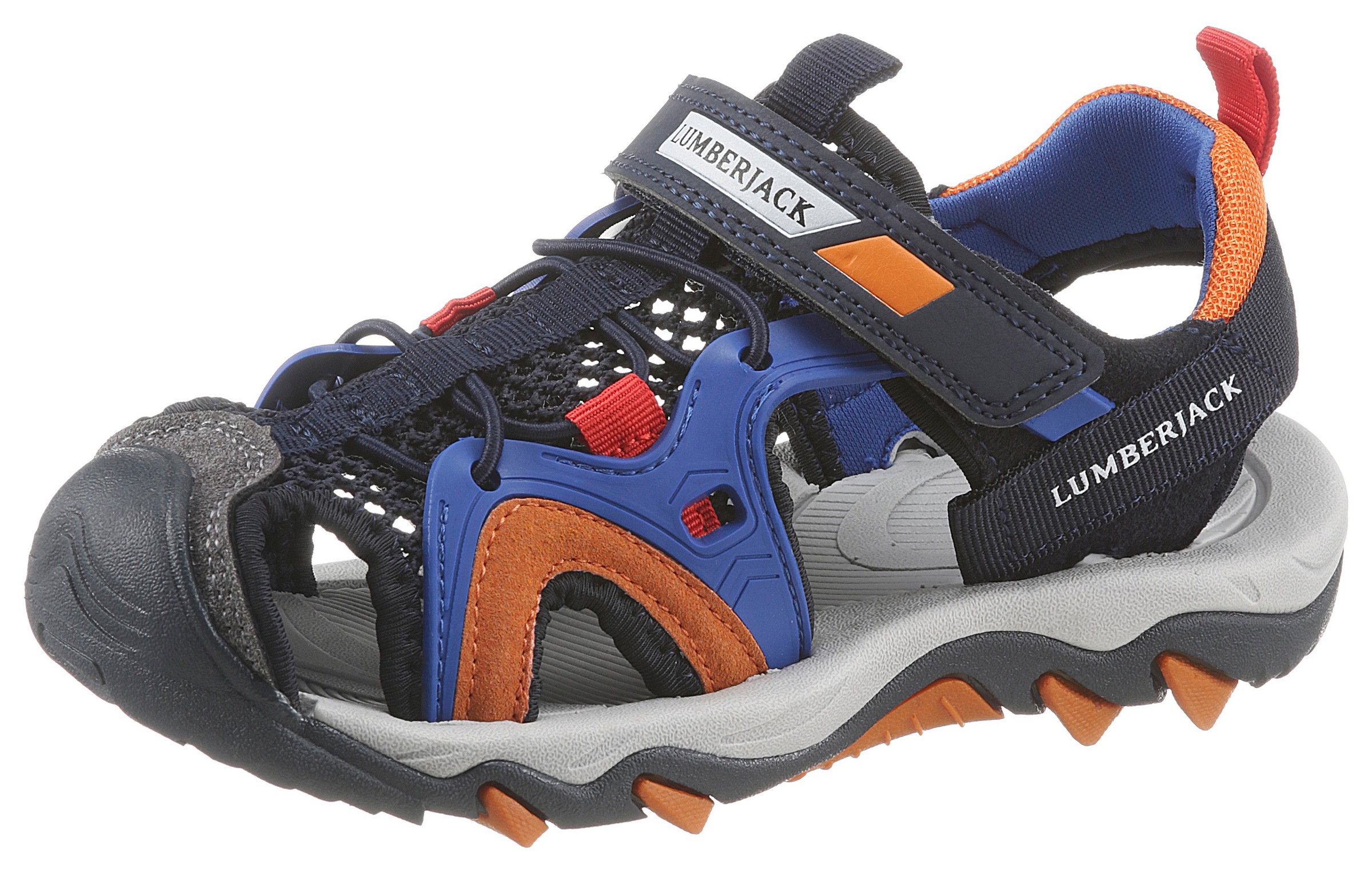 Image of LUMBERJACK Trekkingsandale »Benjamin«, mit geschützter Zehenkappe bei Ackermann Versand Schweiz