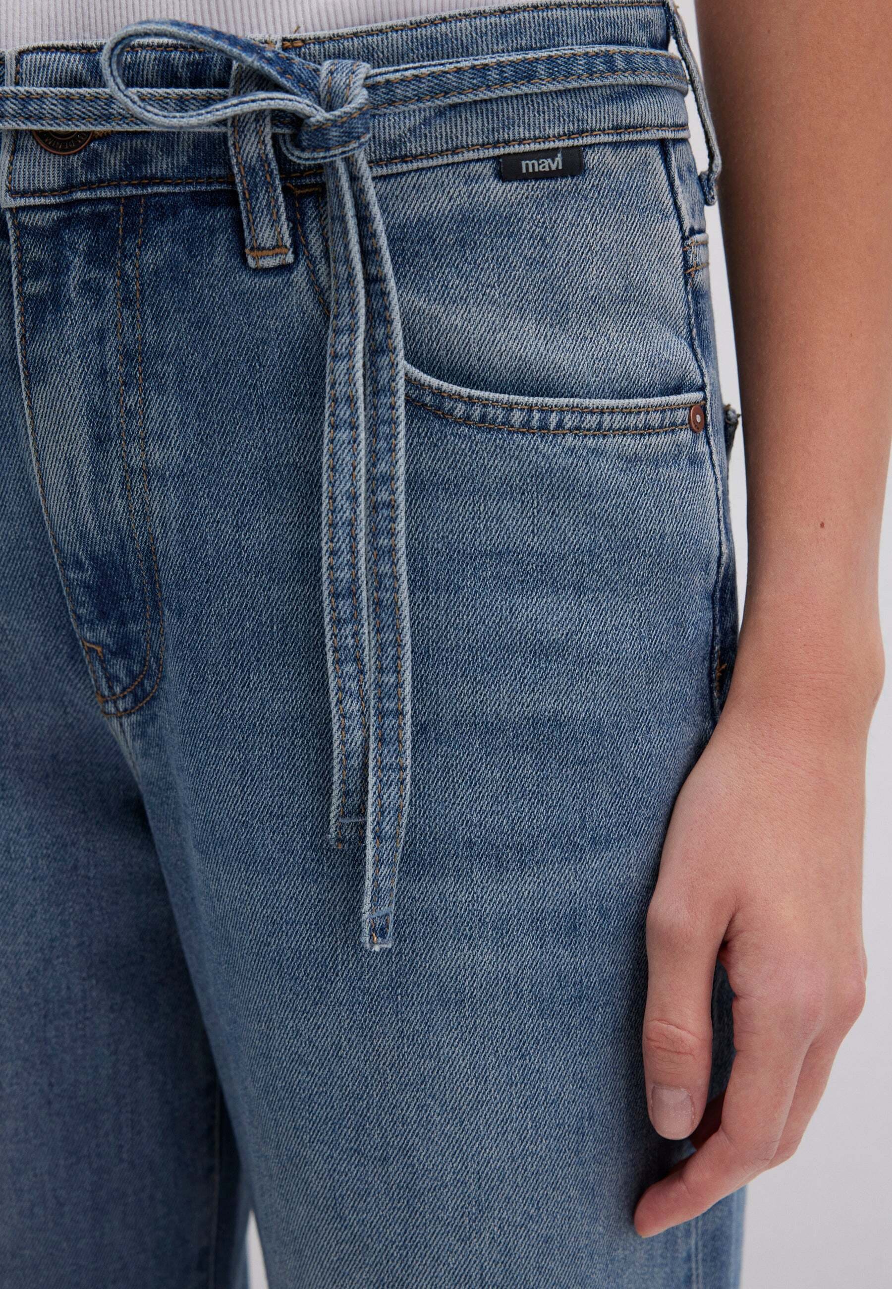 Mavi Weite Jeans »Mavi Jeans Malibu With Belt«
