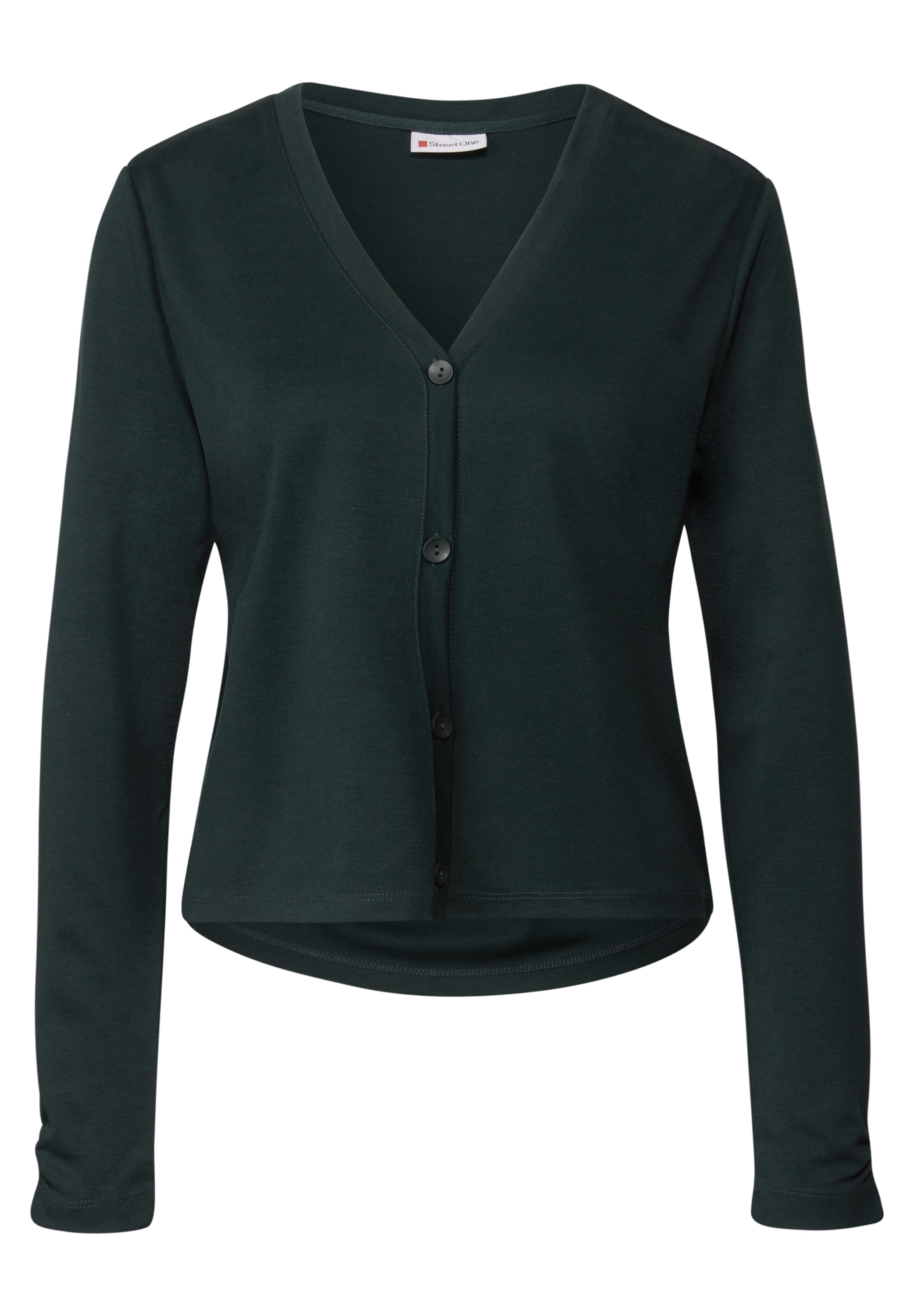 STREET ONE Shirtjacke, im Silk-Look
