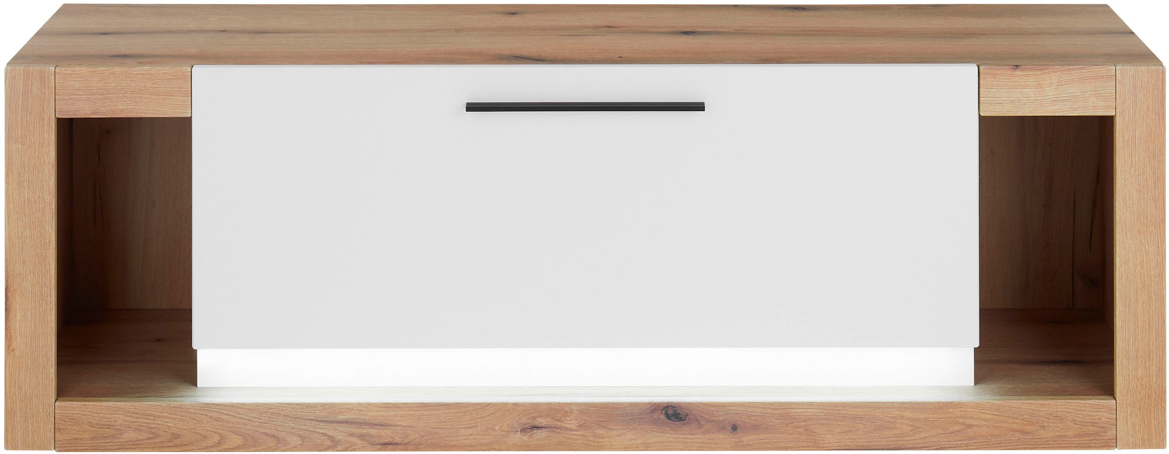 INOSIGN Lowboard »Brixen, moderner TV-Schrank, Kommode in Eiche Evoke Dekor mit Weiss«, Metallgriffe, ausreichend Stauraum, vielseitig einsetzbar