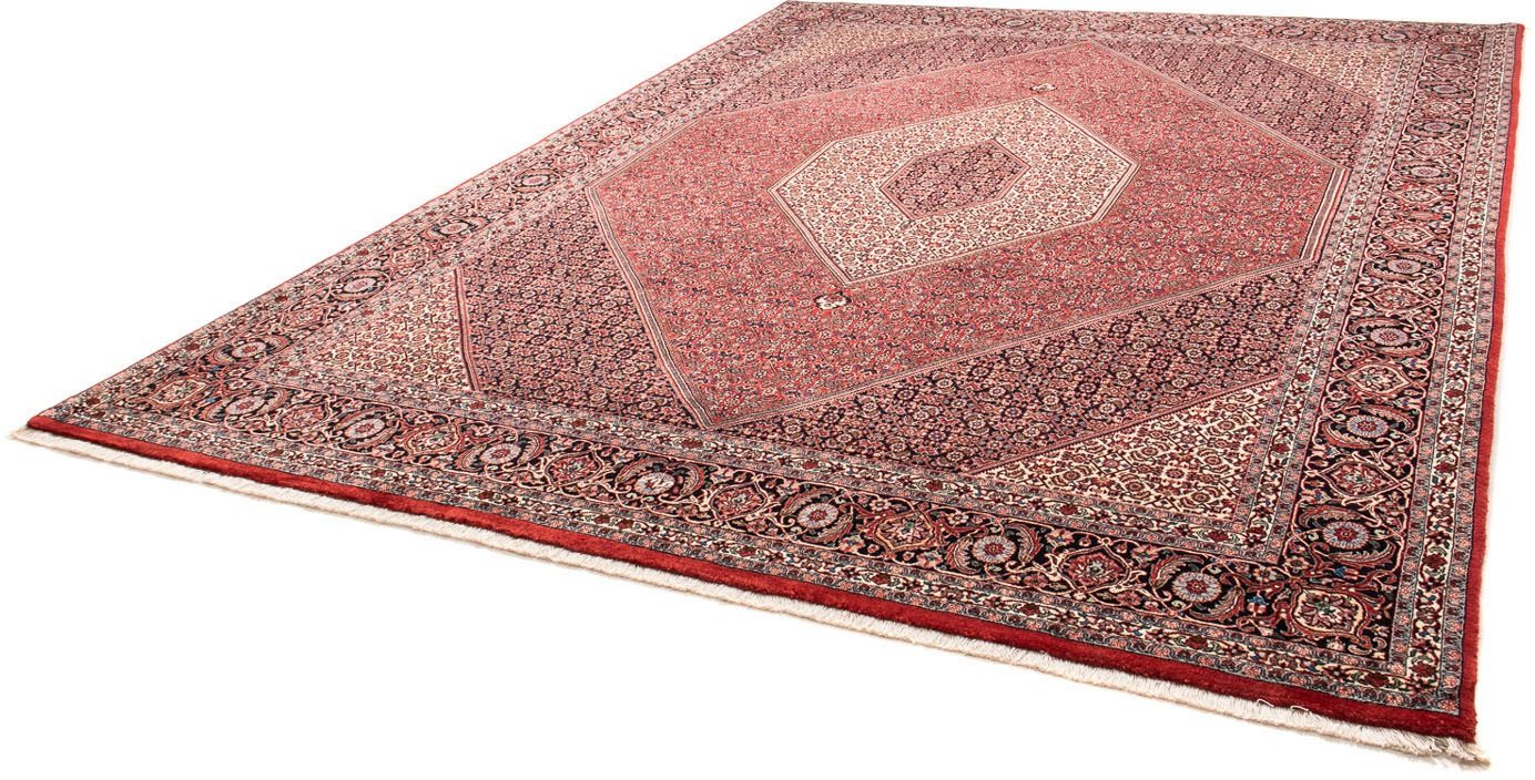 Image of morgenland Orientteppich »Perser - Bidjar - 343 x 252 cm - rot«, rechteckig, 15 mm Höhe, Wohnzimmer, Handgeknüpft, Einzelstück mit Zertifikat bei Ackermann Versand Schweiz