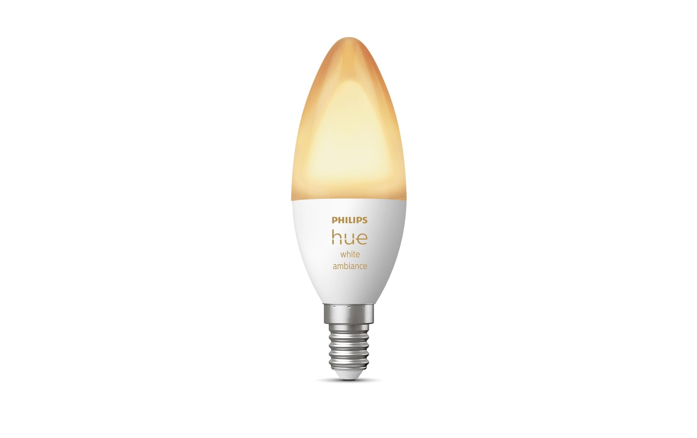 Philips Hue Spezialleuchtmittel »White Ambian«, E14, Neutralweiss-Tageslichtweiss-Kaltweiss-Warmweiss