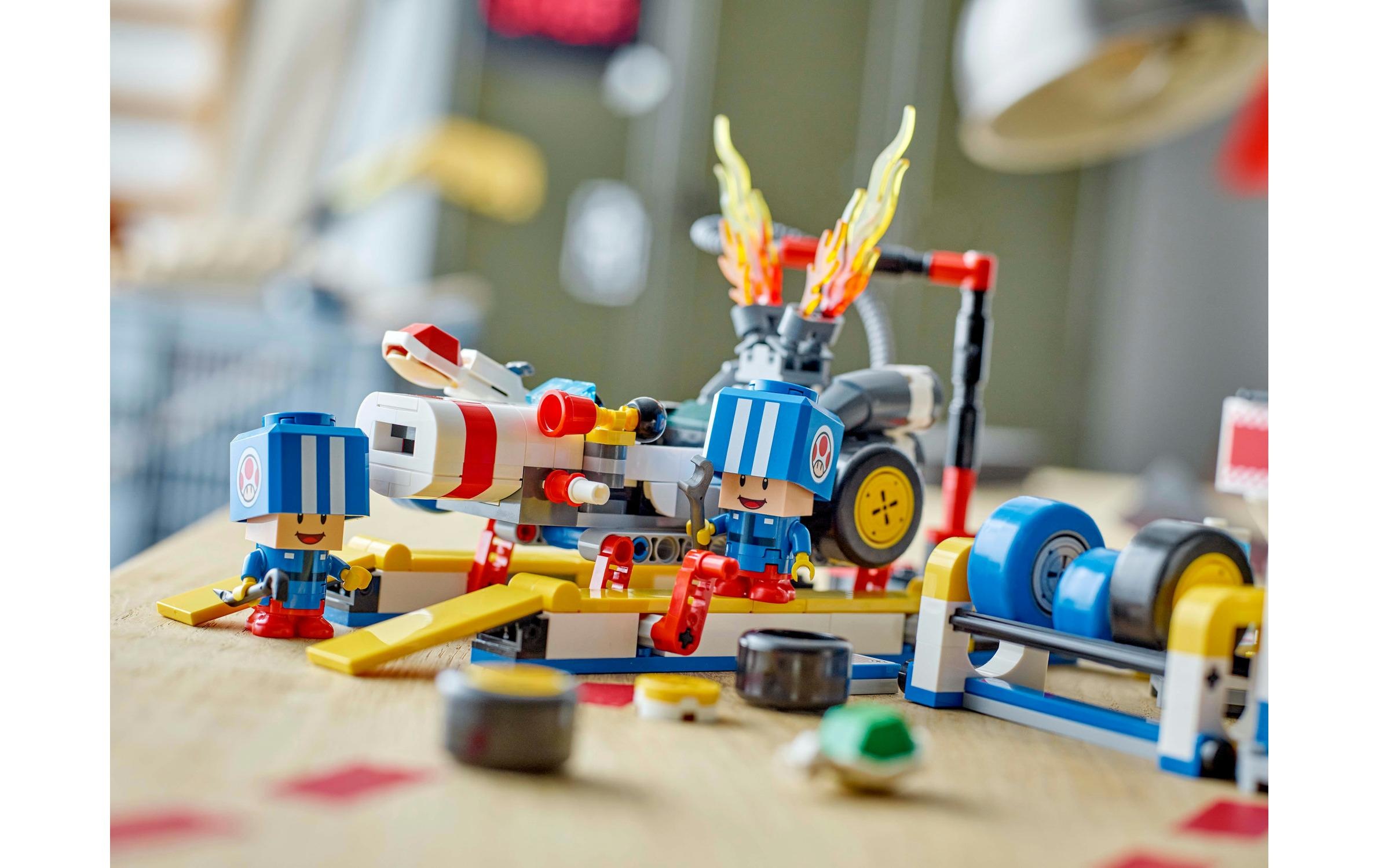 LEGO® Spielbausteine »Super Mario Mario Kart – Toads Werkstatt 72035«