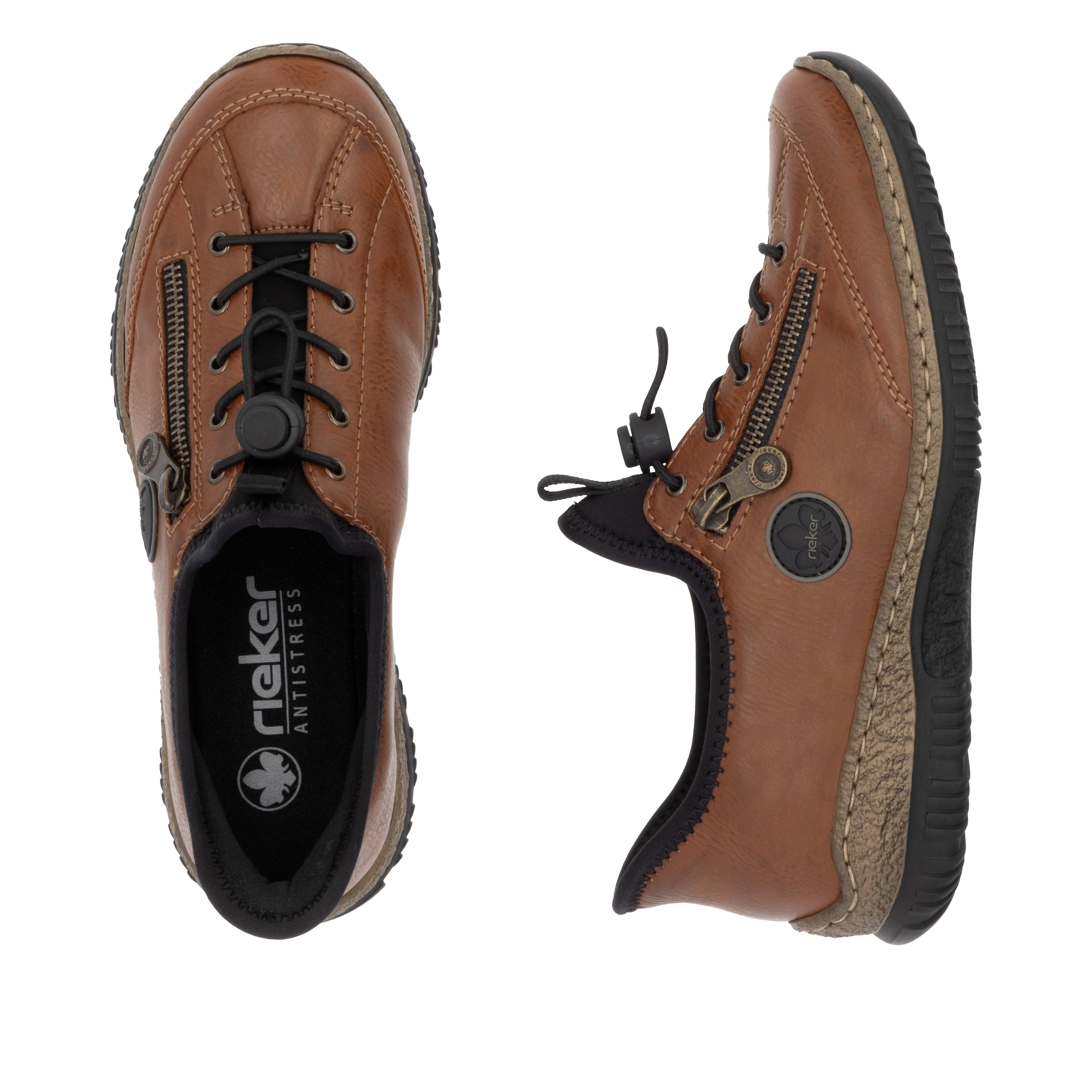Rieker Slip-On Sneaker »Ready2GO«  , Schlupfschuh, Freizeitschuh, Halbschuh mit MemoSoft-Ausstattung