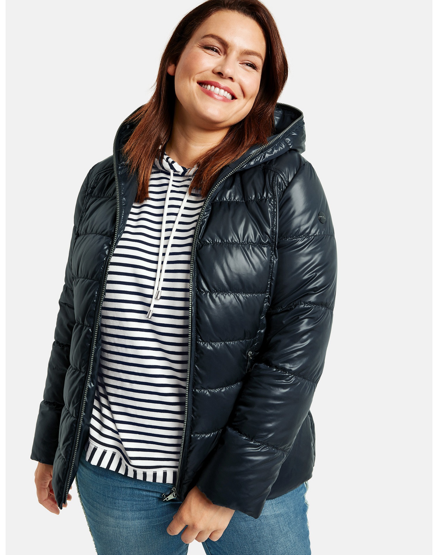 Outdoorjacke »Steppjacke mit Kapuze«