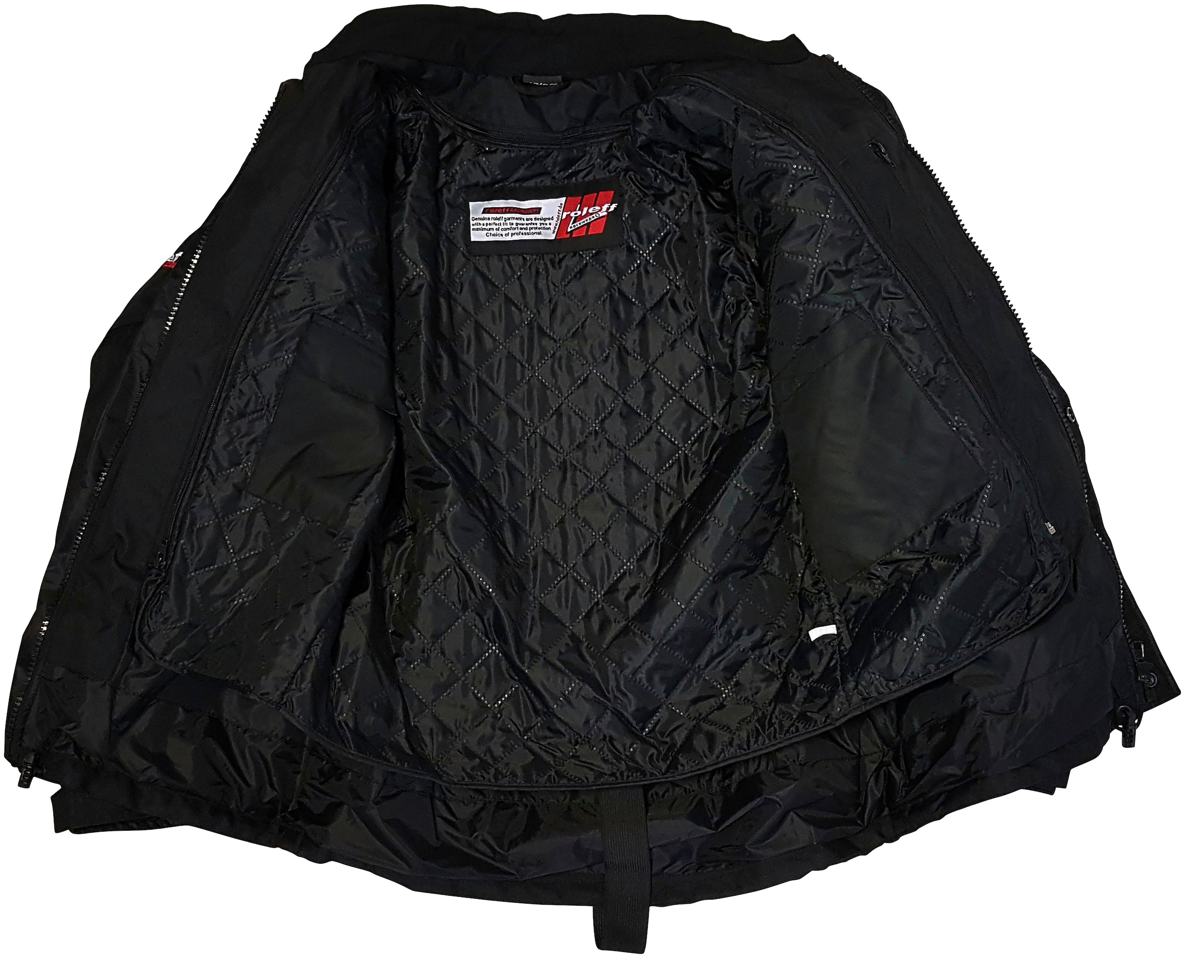 roleff Motorradjacke »Reno«, mit Protektoren, 4 Taschen, 3 Belüftungslöcher