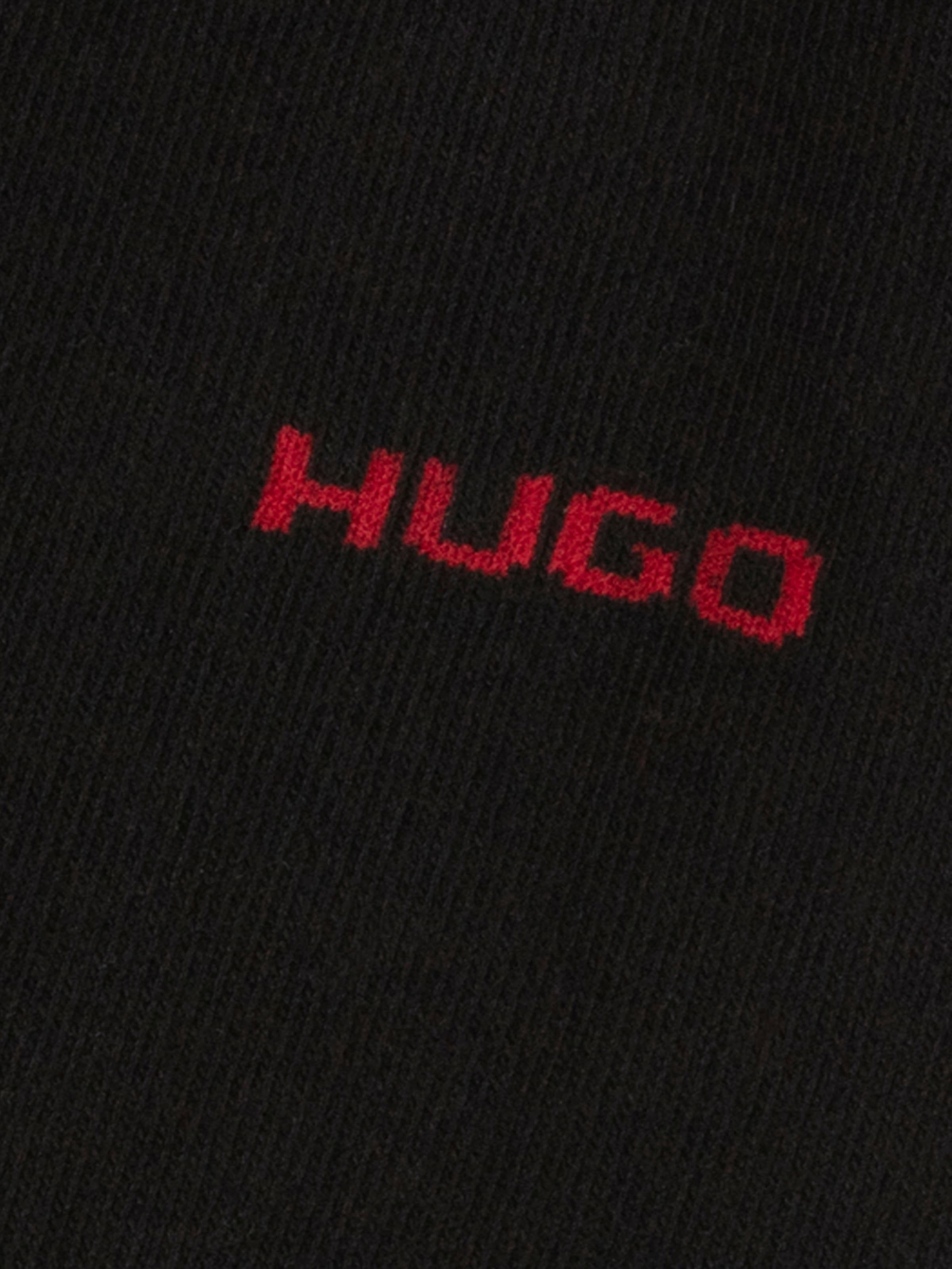 HUGO Underwear Businesssocken »2P RS UNI CC«, (Packung, 2 Paar, 2er Pack), mit kontrastfarbenem HUGO Logo-Schriftzug