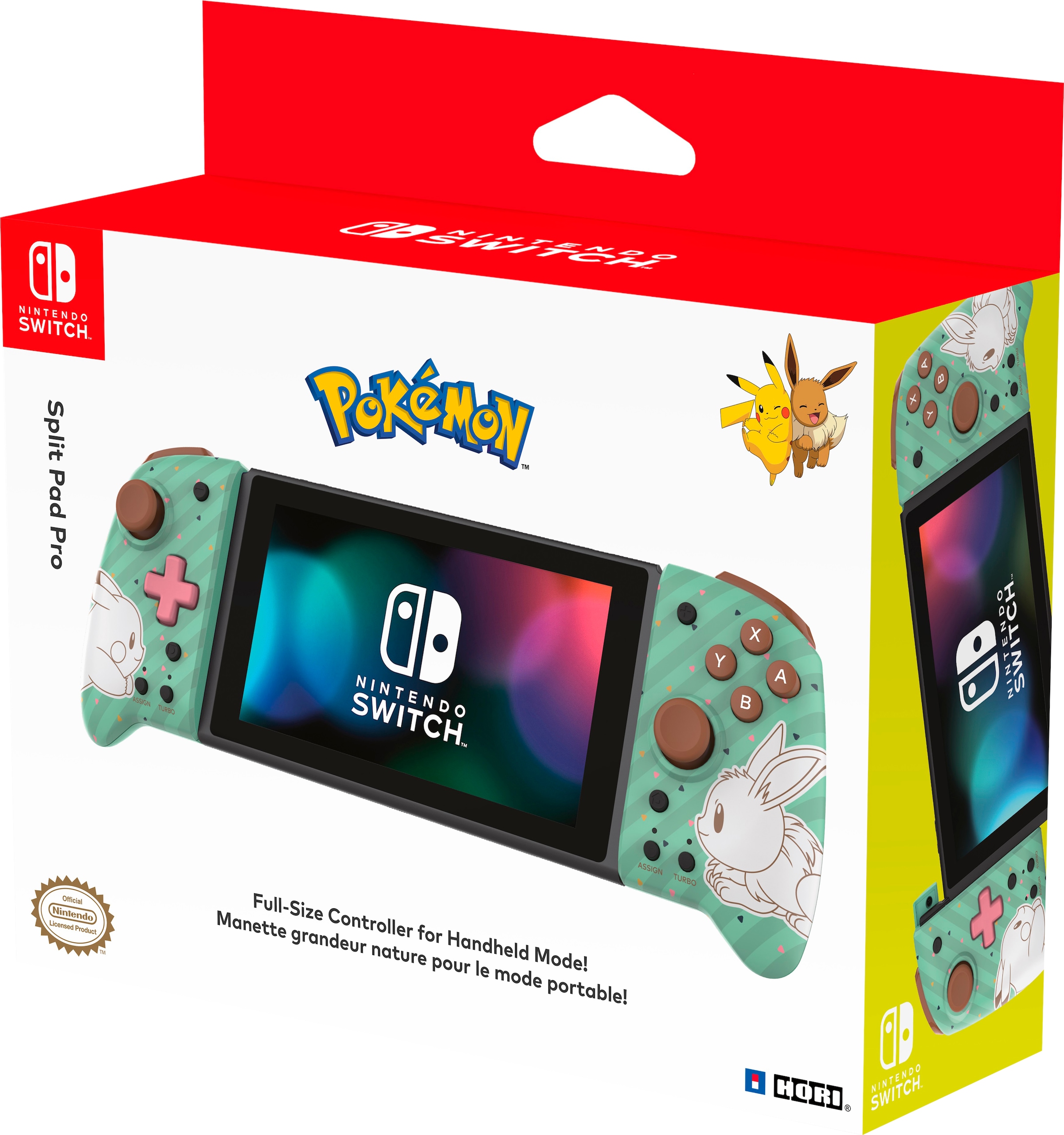 Hori Controller »Split & Pro Pikachu Evoli Pad - kaufen günstig Edition«