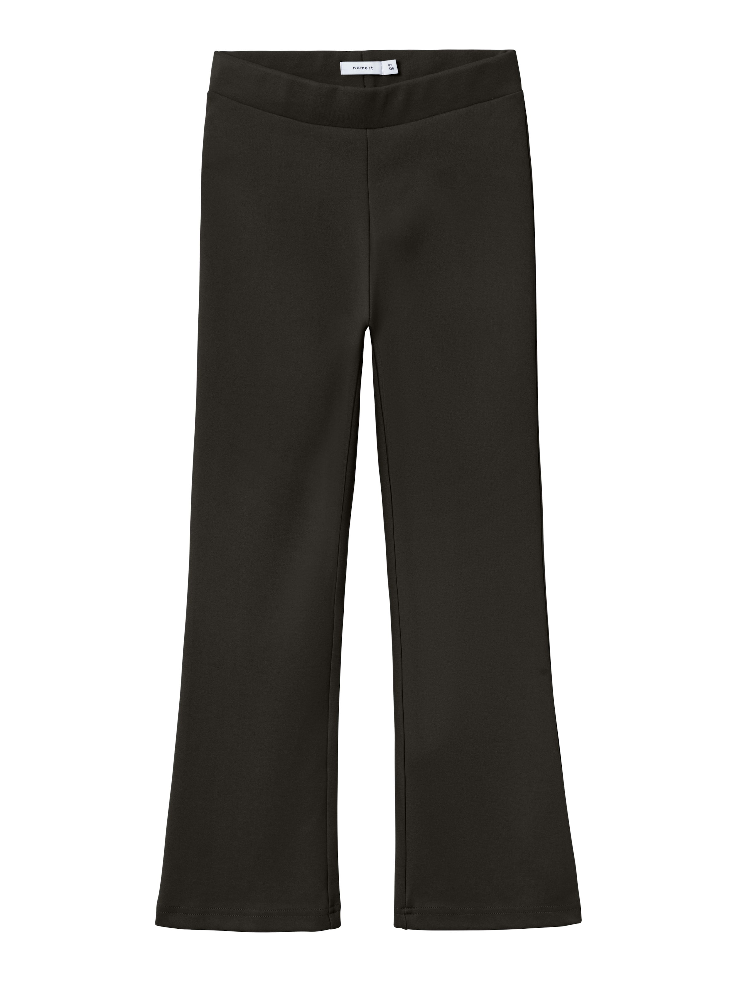 Name It Schlaghose »NKFFRIKKALI für Mädchen mit ausgestelltem Bein und Viskose«, unifarben, casual, ausgestellt, Viskosemix, ohne Kragen