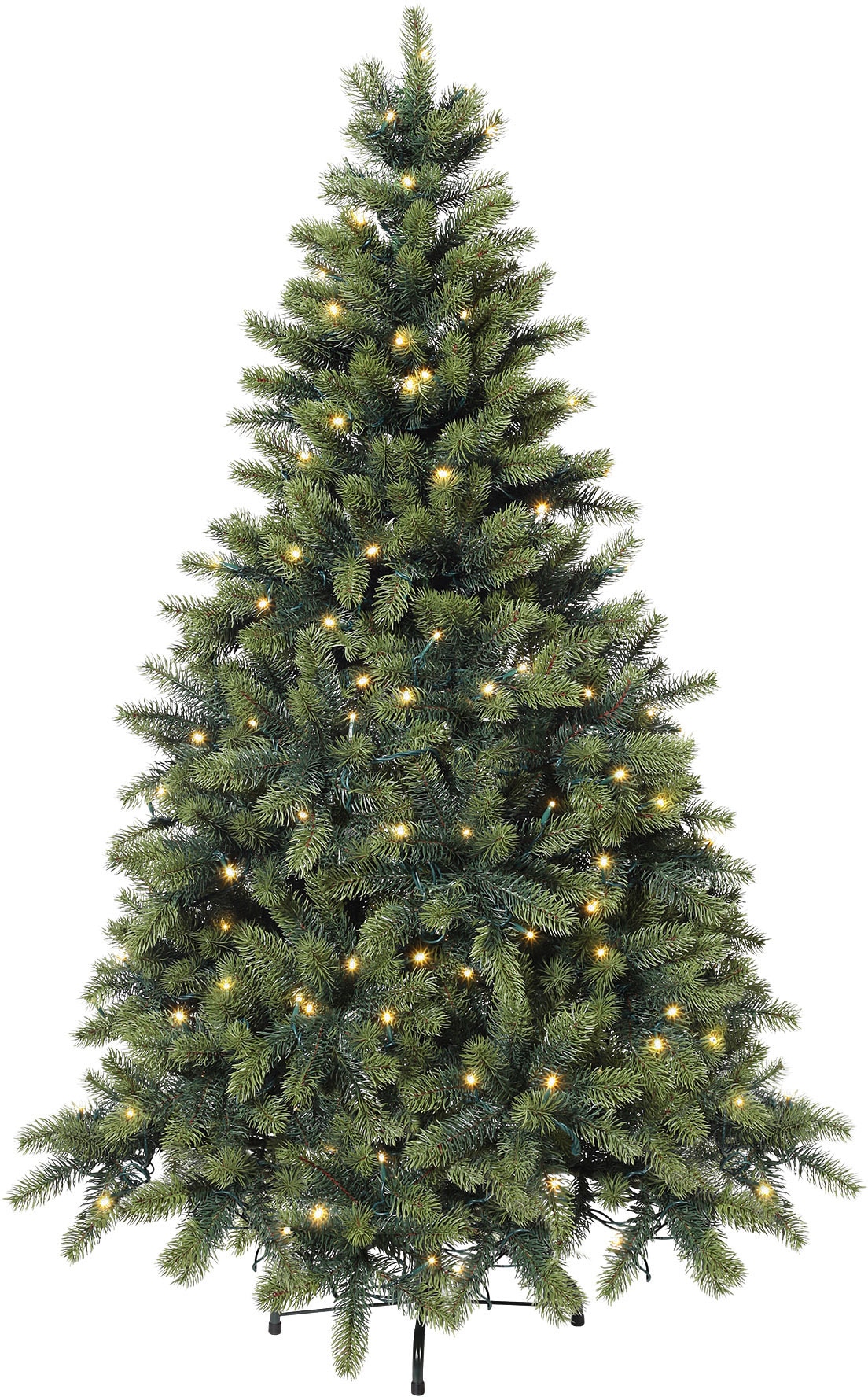 Creativ deco Künstlicher Weihnachtsbaum »Weihnachtsdeko, künstlicher  Christbaum, Tannenbaum«, mit LED-Lichterkette kaufen