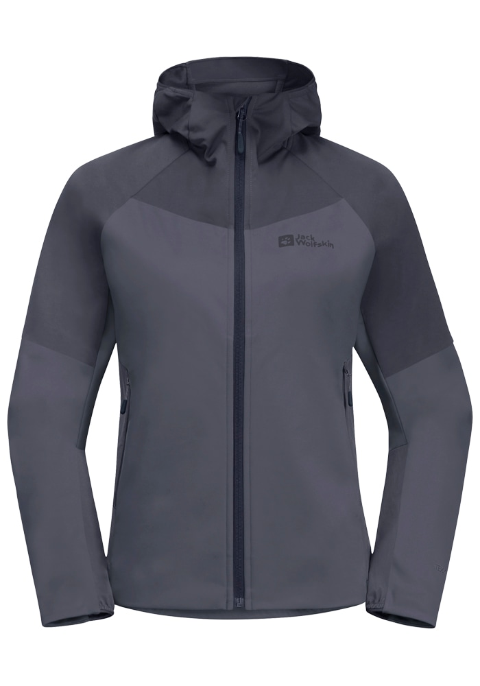 Jack Wolfskin Outdoorjacke »BRISSTAL HOODY W« mit Kapuze