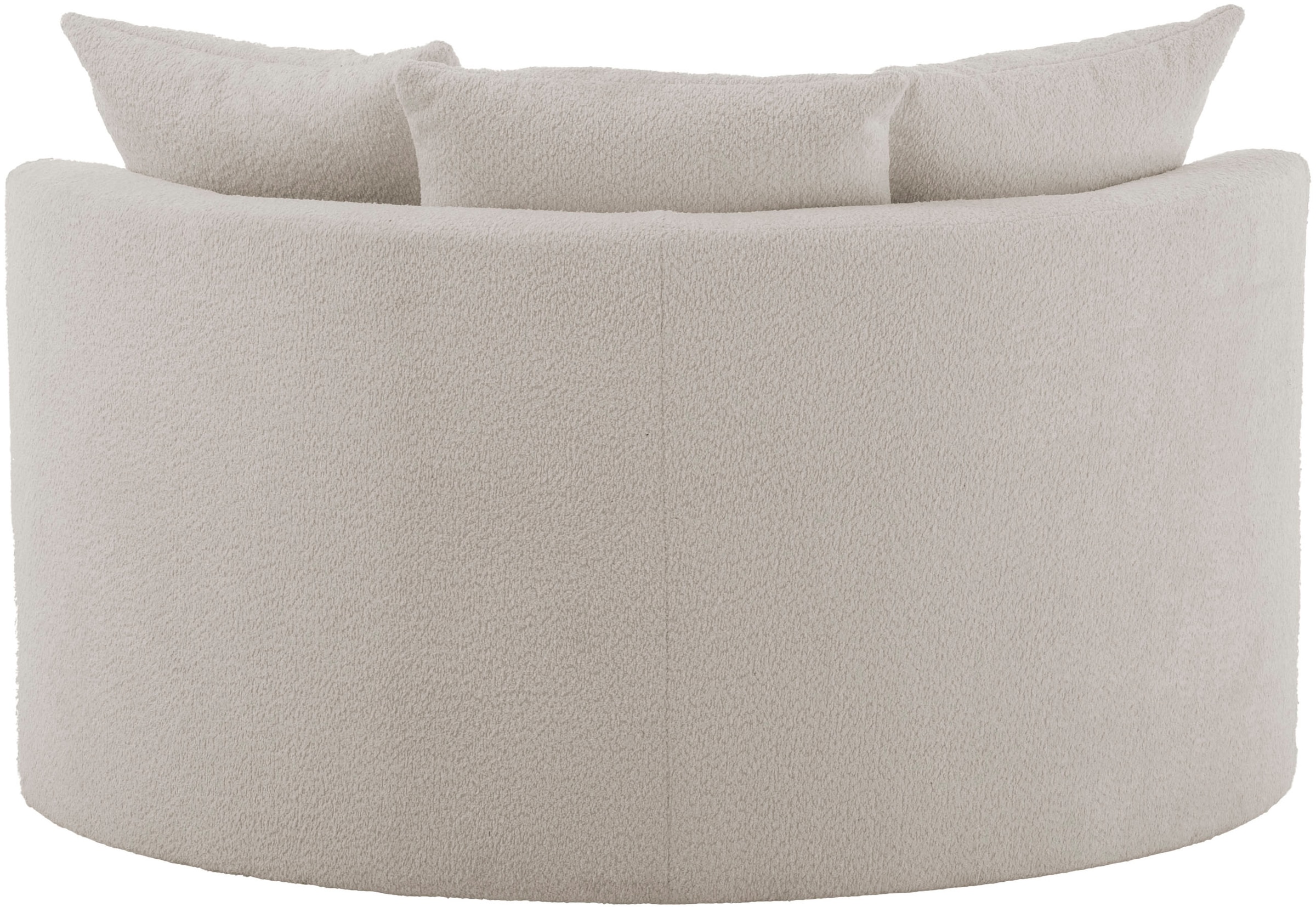 LeGer Home by Lena Gercke Fauteuil XXL »ISALIE Bouclé, Lesesessel, Loveseat, inklusive Zierkissen« surface d'assise extra large, option tabouret, 3 tissus d'ameublement