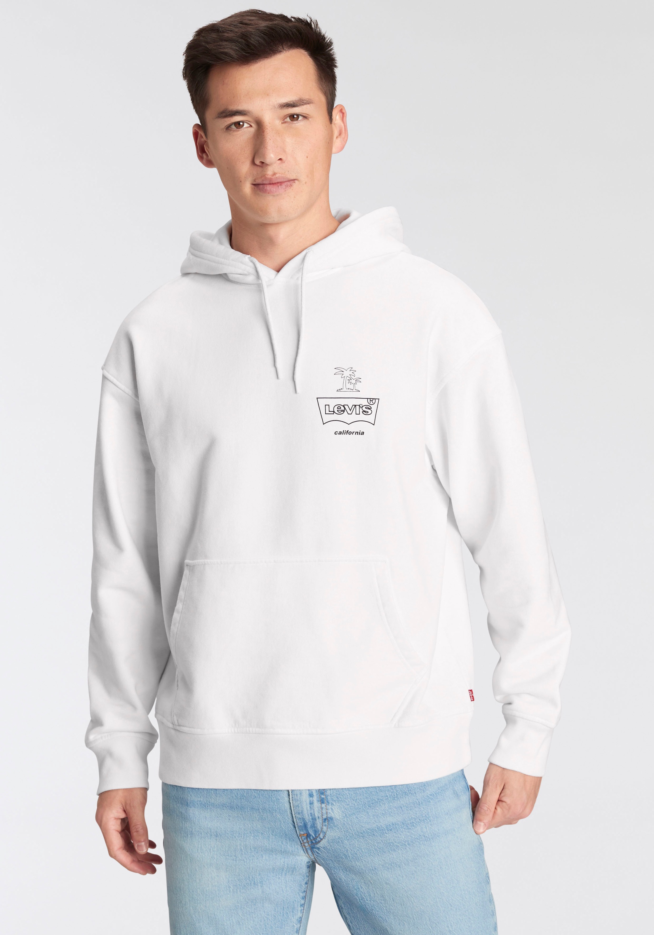 Image of Levi's® Kapuzensweatshirt »T2 RELAXED GRAPHIC PO«, mit Logoprint bei Ackermann Versand Schweiz