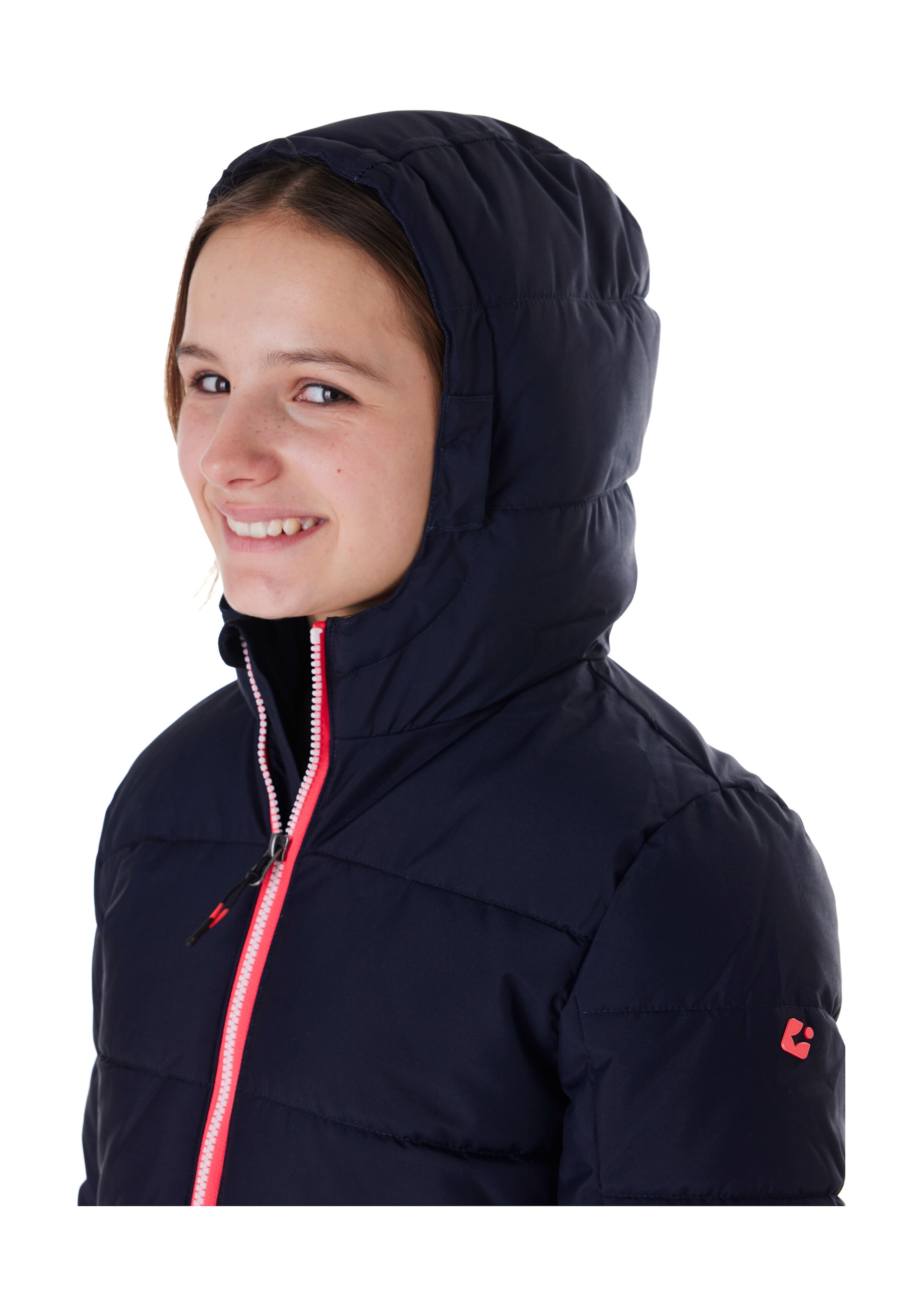 Killtec Skijacke »KSW 330 GRLS SKI QLTD JCKT« Wasserabweisende Winterjacke, atmungsaktiv, verstellbare Kapuze