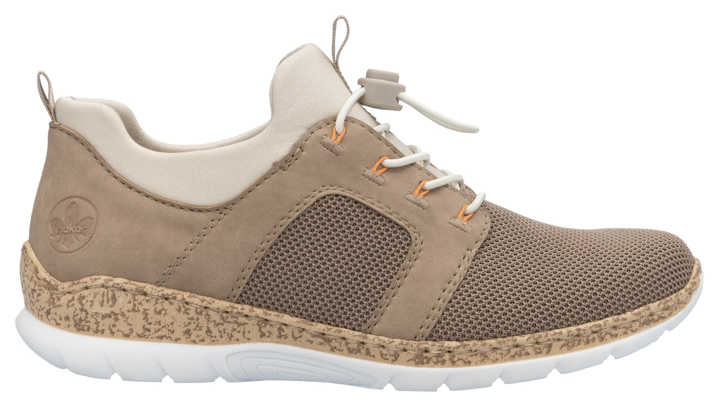 Rieker Slip-On Sneaker  , Schlupfschuh, Halbschuh, Slipper, Freizeitschuh mit Elastikeinstieg