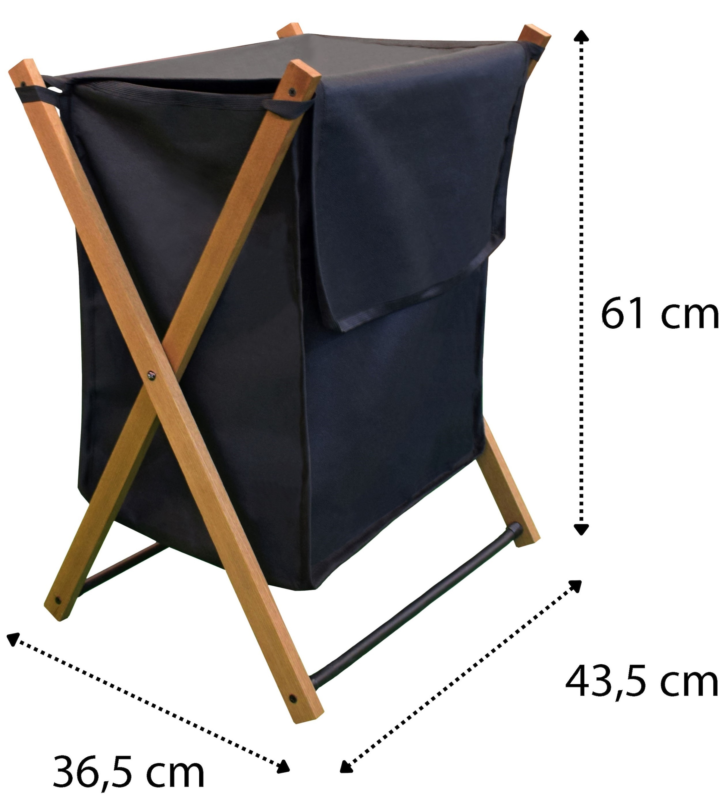 Bischof Boîte à linge faltbar, dadurch platzsparend und sehr stabil