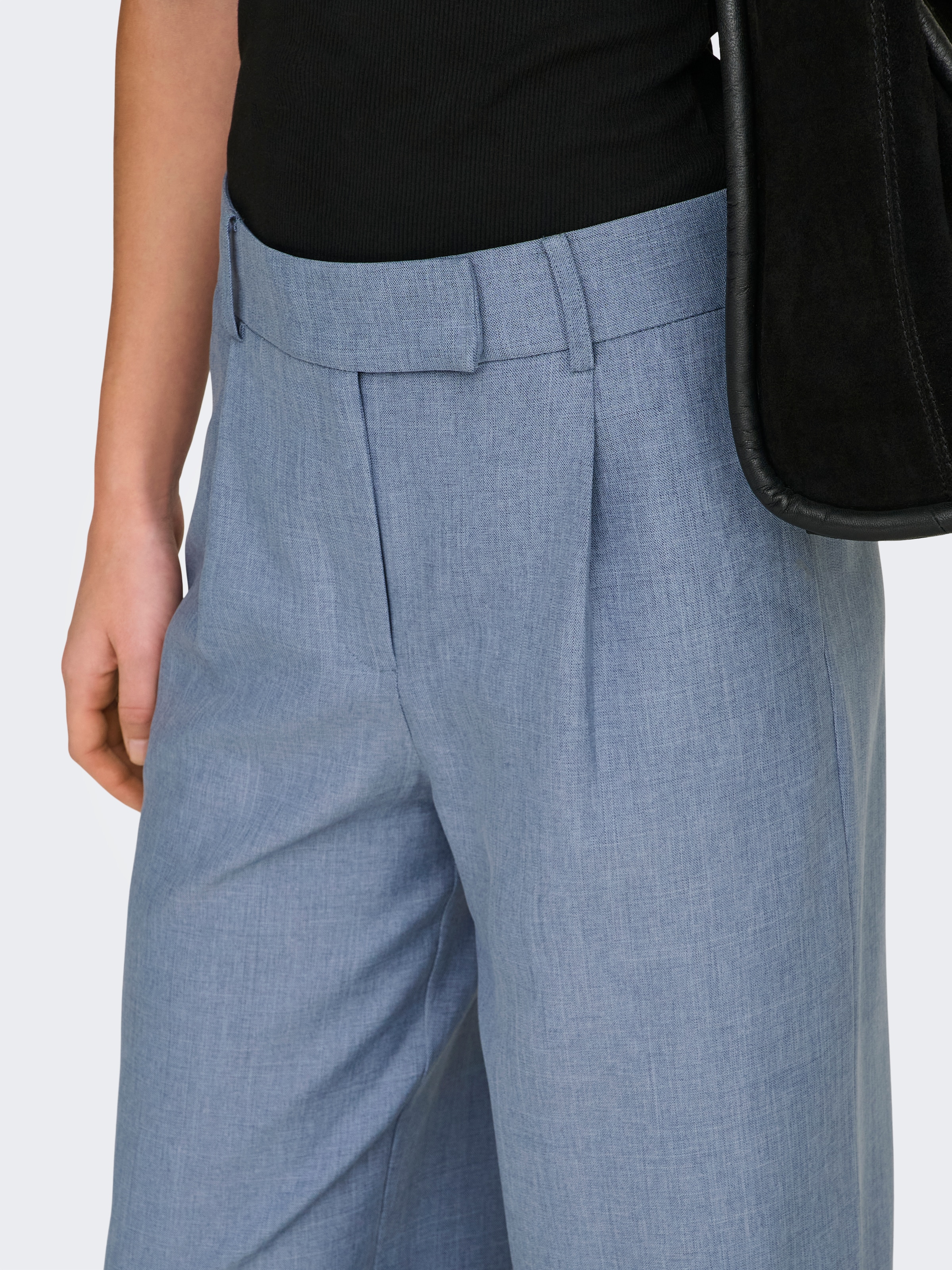 ONLY Pantalon de costume »ONLLINDA HW STR MEL PANTS TLR NOOS«