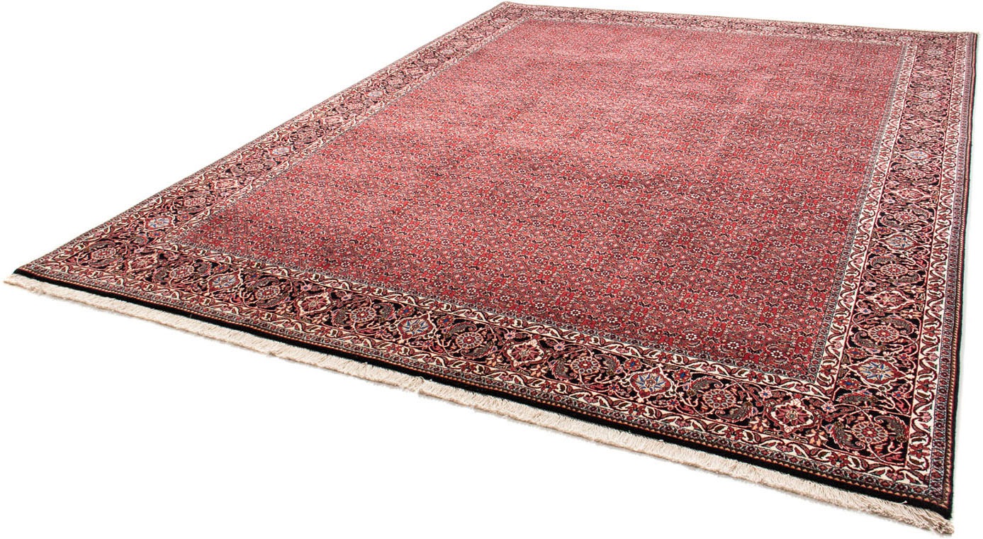 Image of morgenland Orientteppich »Perser - Bidjar - 340 x 255 cm - hellrot«, rechteckig, 15 mm Höhe, Wohnzimmer, Handgeknüpft, Einzelstück mit Zertifikat bei Ackermann Versand Schweiz