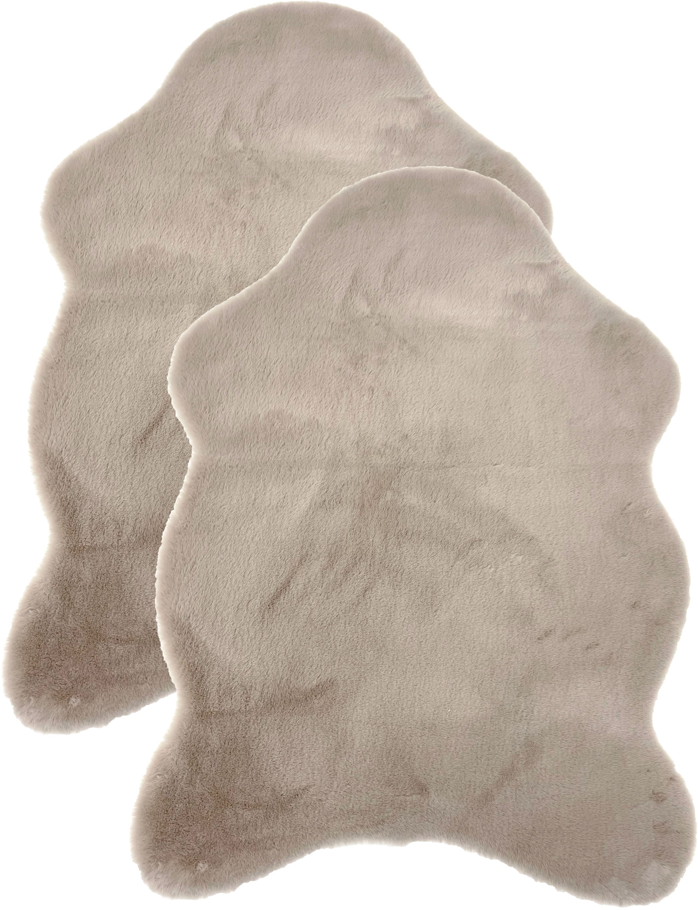 Image of ASTRA Fellteppich "Elda, Kunstfell" rechteckig 13 mm Höhe Dekofell im 2 er Set, kuschelweich, Wohnzimmer, Kinderzimmer