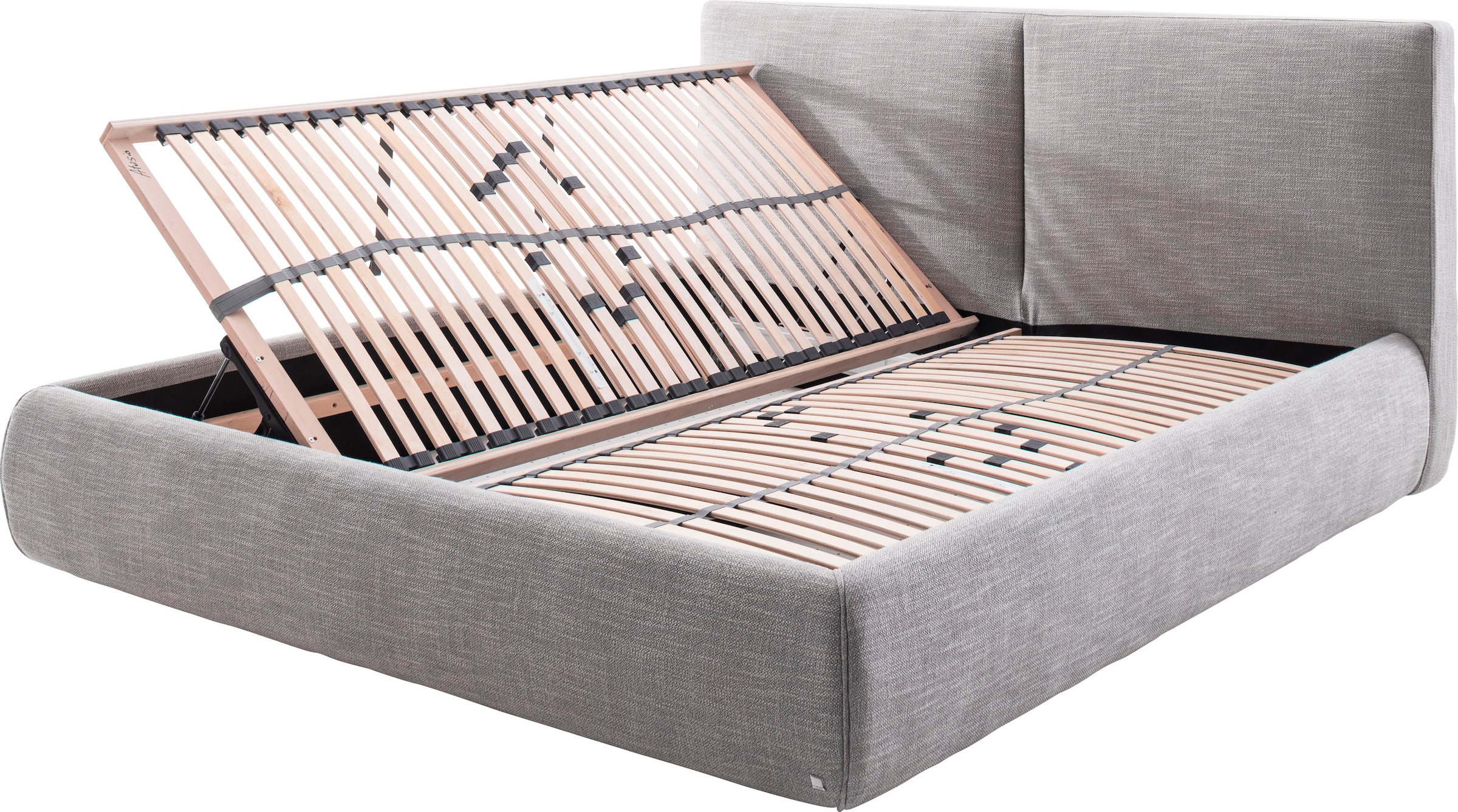meise.möbel Lit rembourré »Atesio« Wahlweise mit Lattenrost, Matratze und Bettkasten