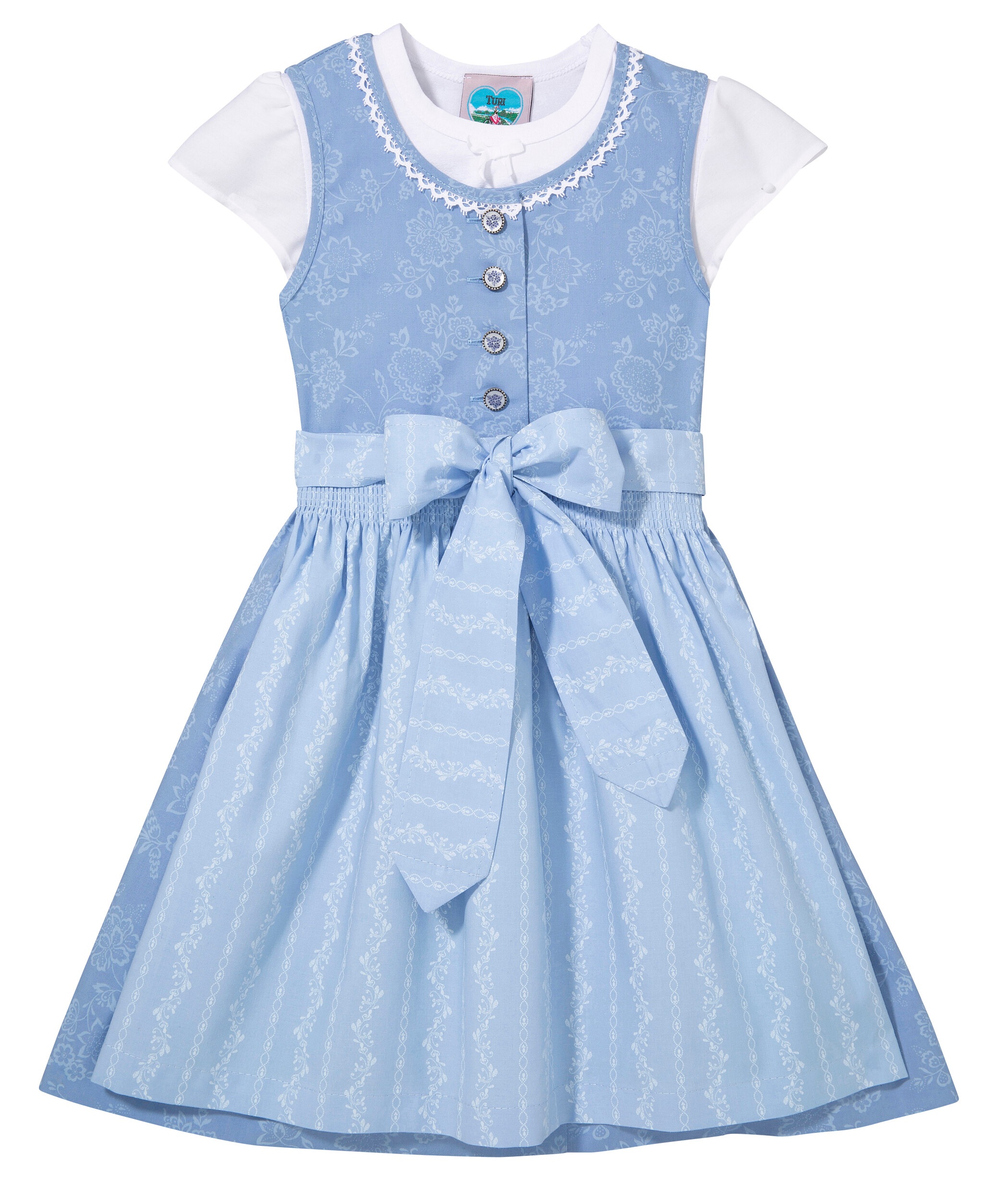 Image of Turi Landhaus Dirndl, (3 tlg.), Baby, mit Knopfverschluss bei Ackermann Versand Schweiz