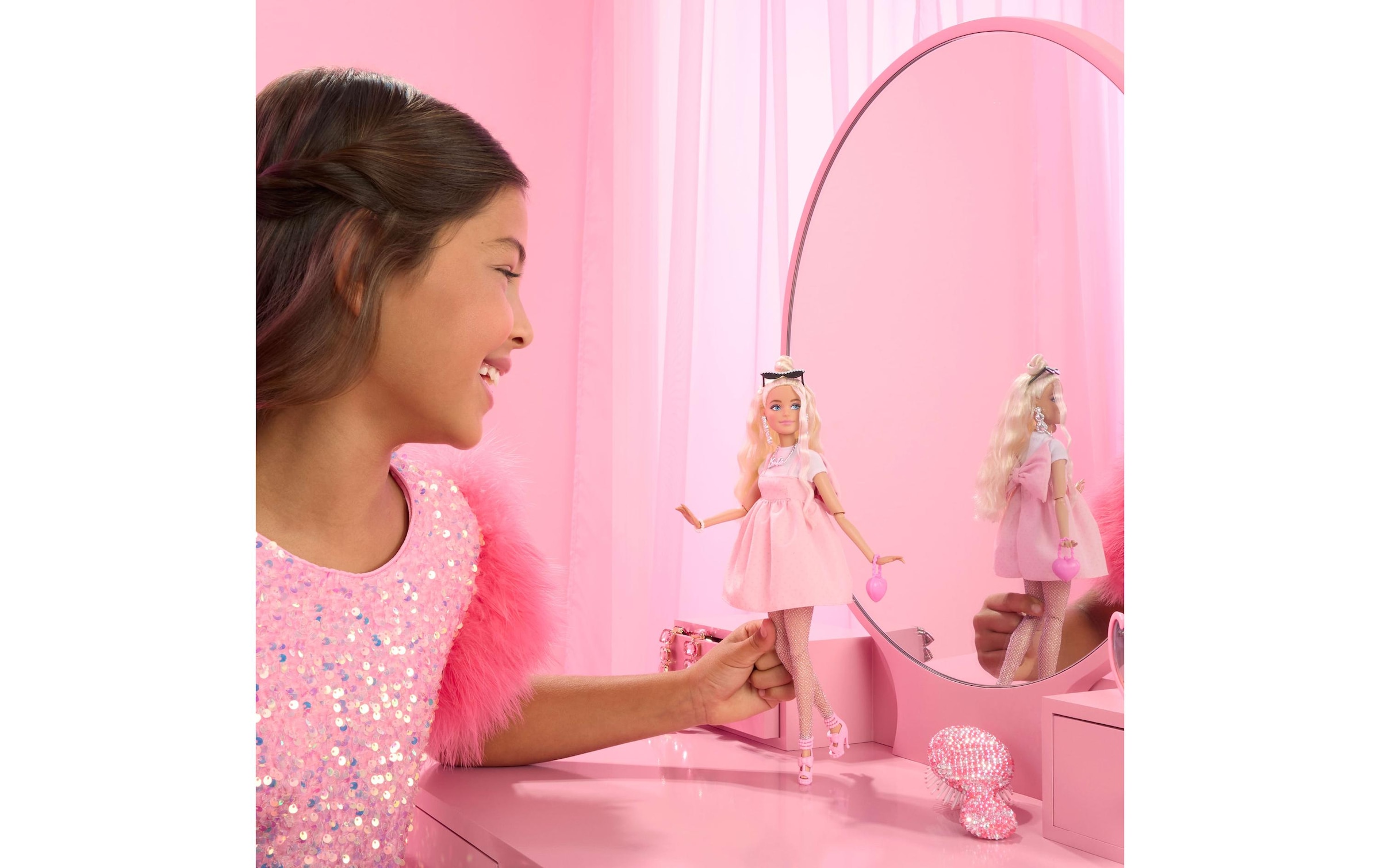 Barbie Anziehpuppe »Deluxe Style – Schleife«