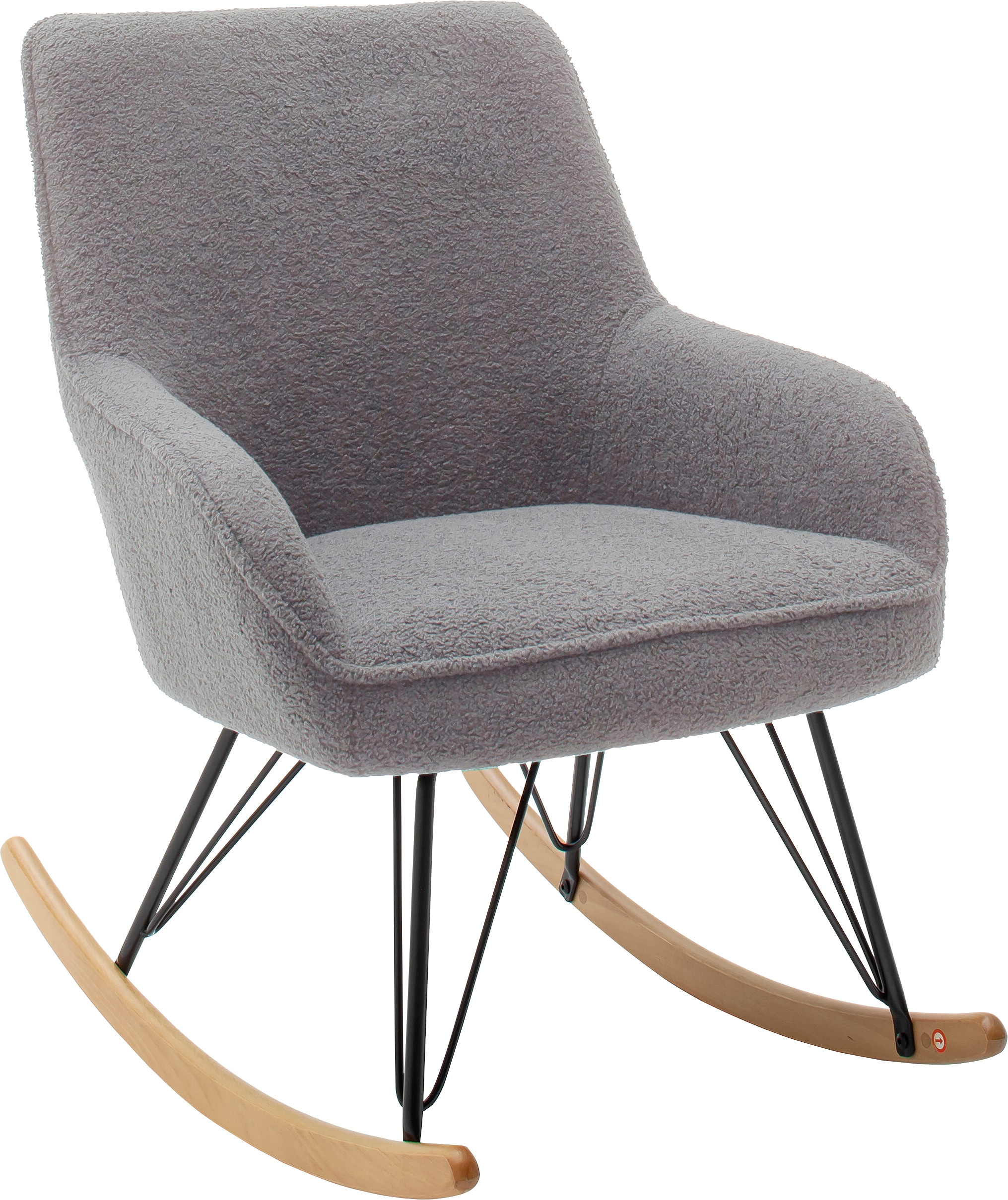 Image of MCA furniture Schaukelstuhl »Oran«, Kufenstuhl mit Armlehne, bis 120 kg belastbar, Komfortsitzhöhe 49 cm bei Ackermann Versand Schweiz