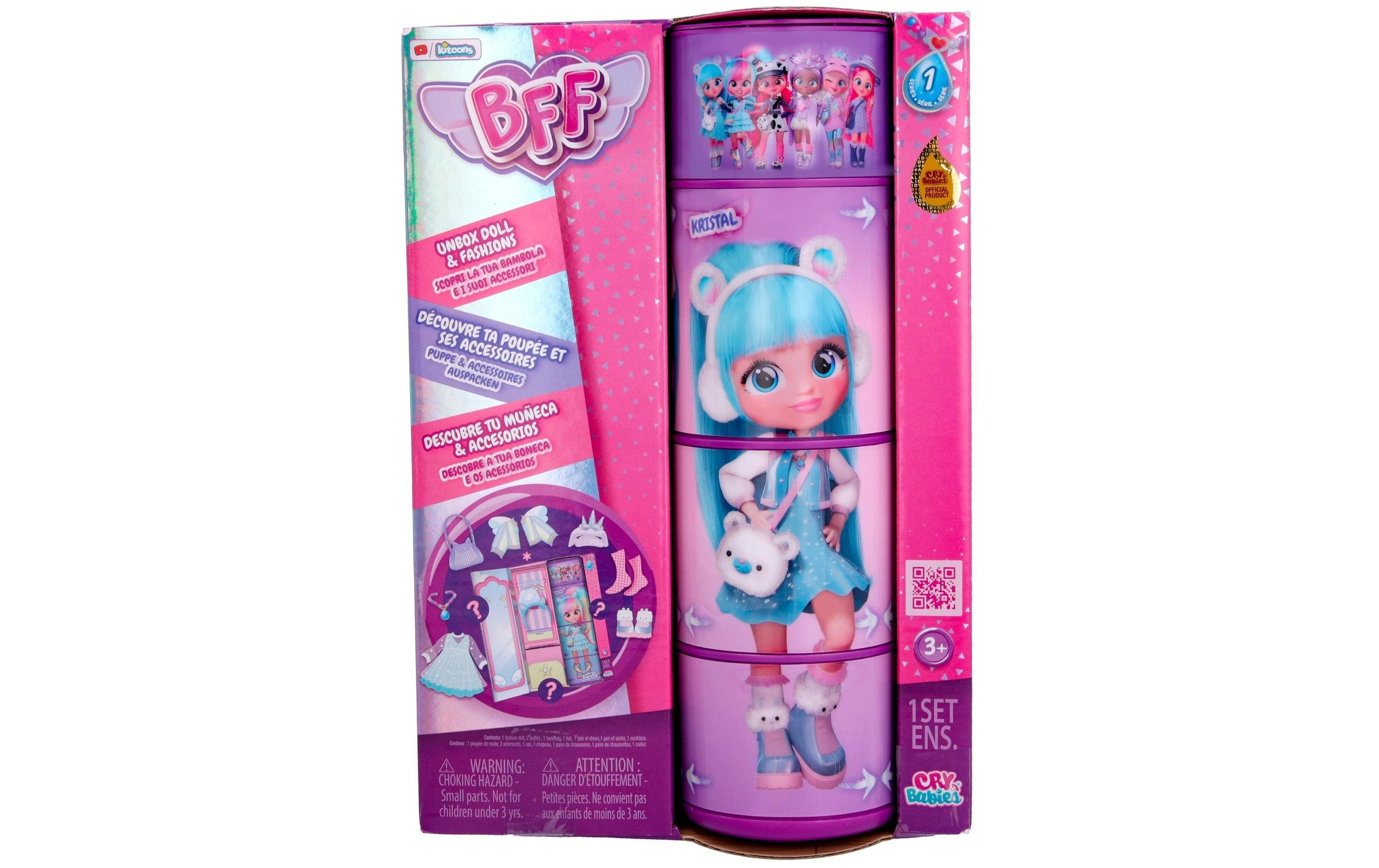 IMC TOYS Anziehpuppe »Cry Babies BFF Series 1 Kristal«