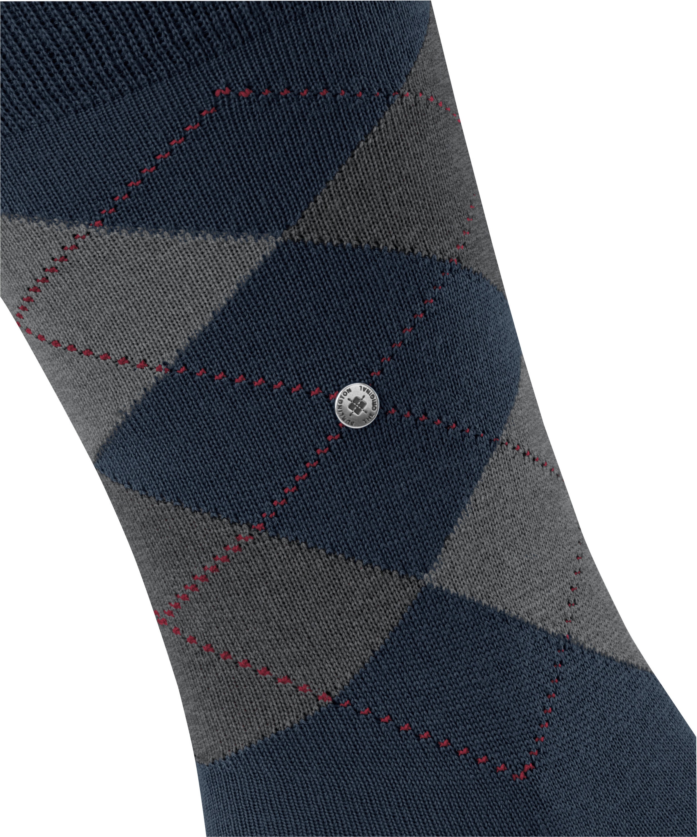Burlington Socken »Edinburgh« Einheitsgrösse 40-46, klassisches Argyle-Muster, wärmende Wollmischung