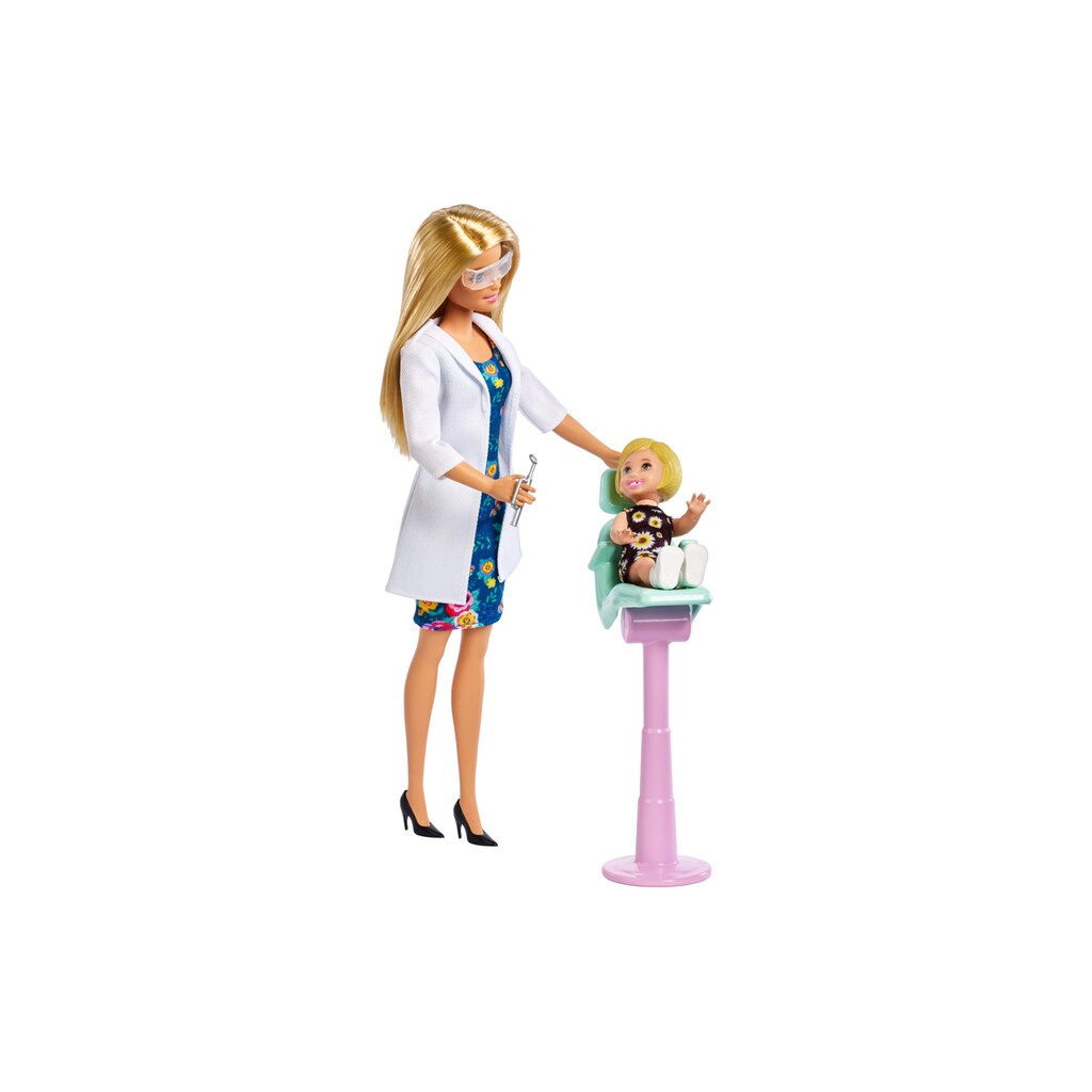 Barbie Spielfigur »Zahnärztin«, (Set)