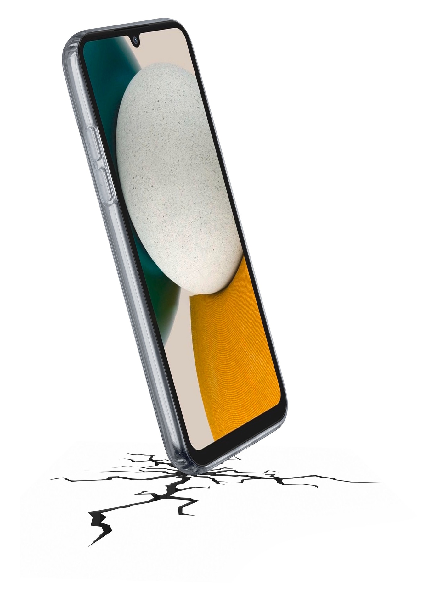 Cellularline Backcover »Clear Strong Case für Samsung A34 5G« Galaxy A34 5G Schutzhülle für Samsung Galaxy A34 5G