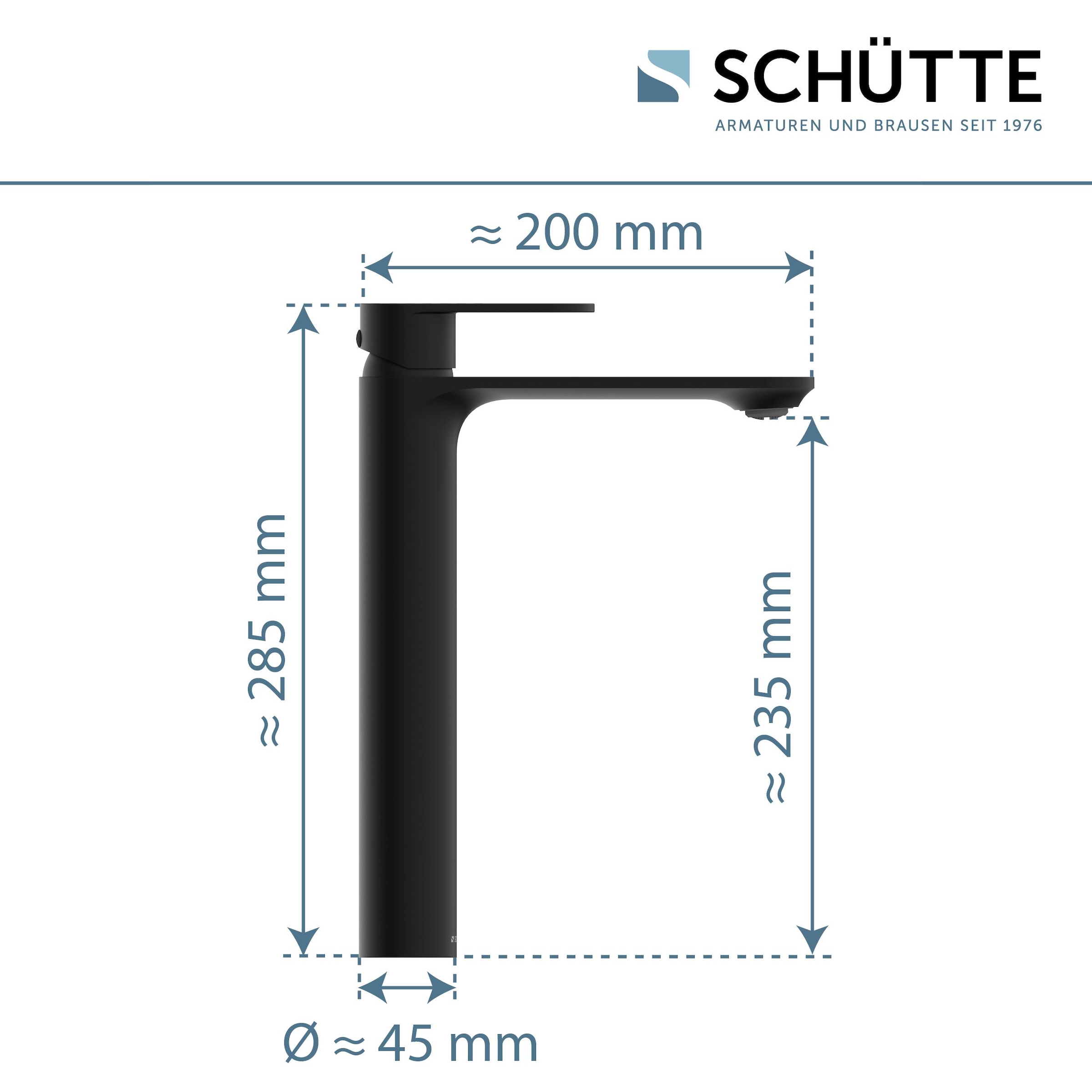 Schütte Robinet de lavabo »MONTANA« Lavabo à bec haut, fonction Cold-Start économe en énergie