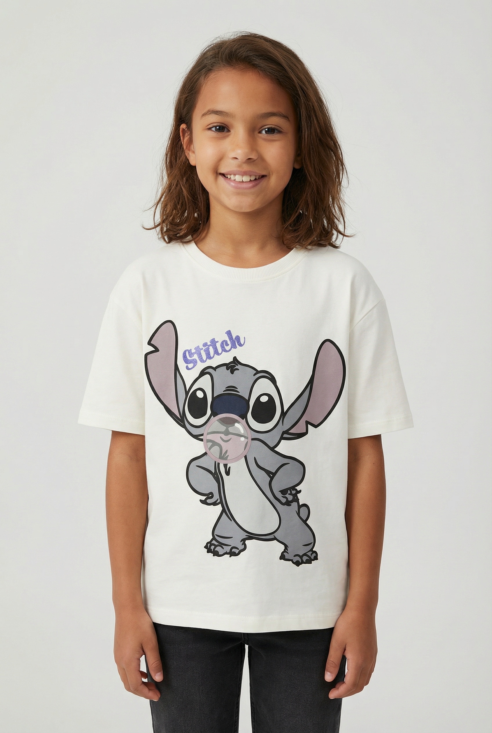 Name It T-shirt »NKFAKUN STITCH SS NREG TOP BOX NOOS WDI«