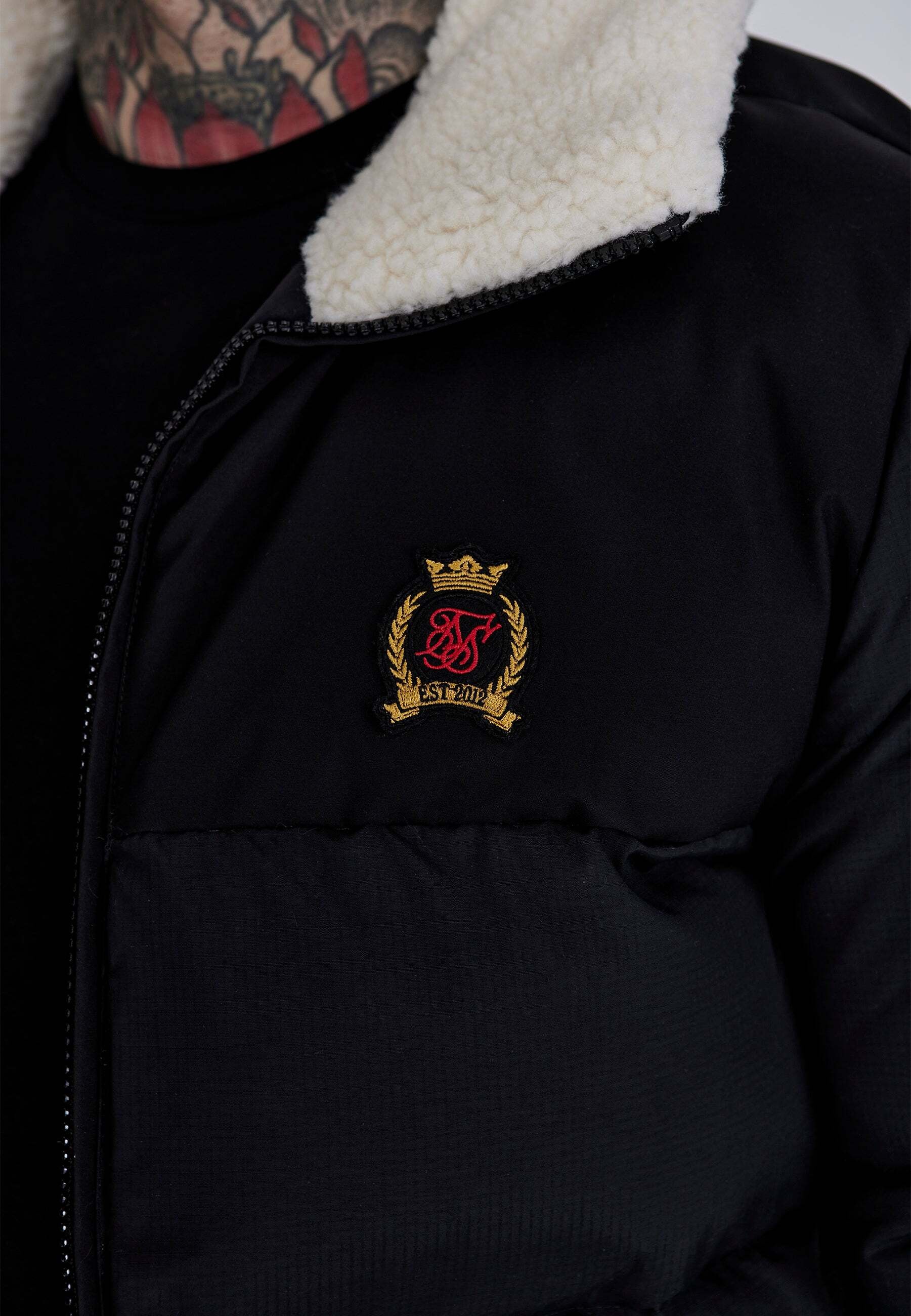 Siksilk Veste d'hiver »Siksilk Winterjacke Puffer«