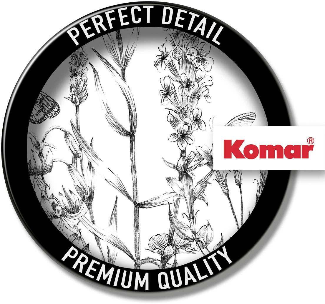 Komar Vliestapete »Digitaldruck Vlies - Butterfly Field - Grösse 400 x 250 cm«, bedruckt, Wohnzimmer, Schlafzimmer