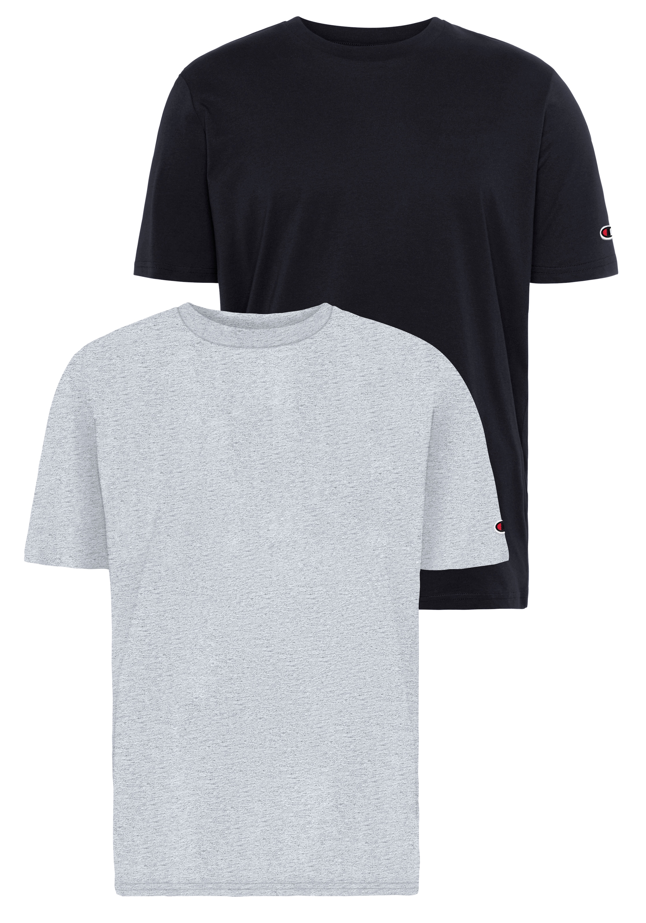 Image of Champion T-Shirt Packung, 2 Stk. Basic Shirt, Doppelpack