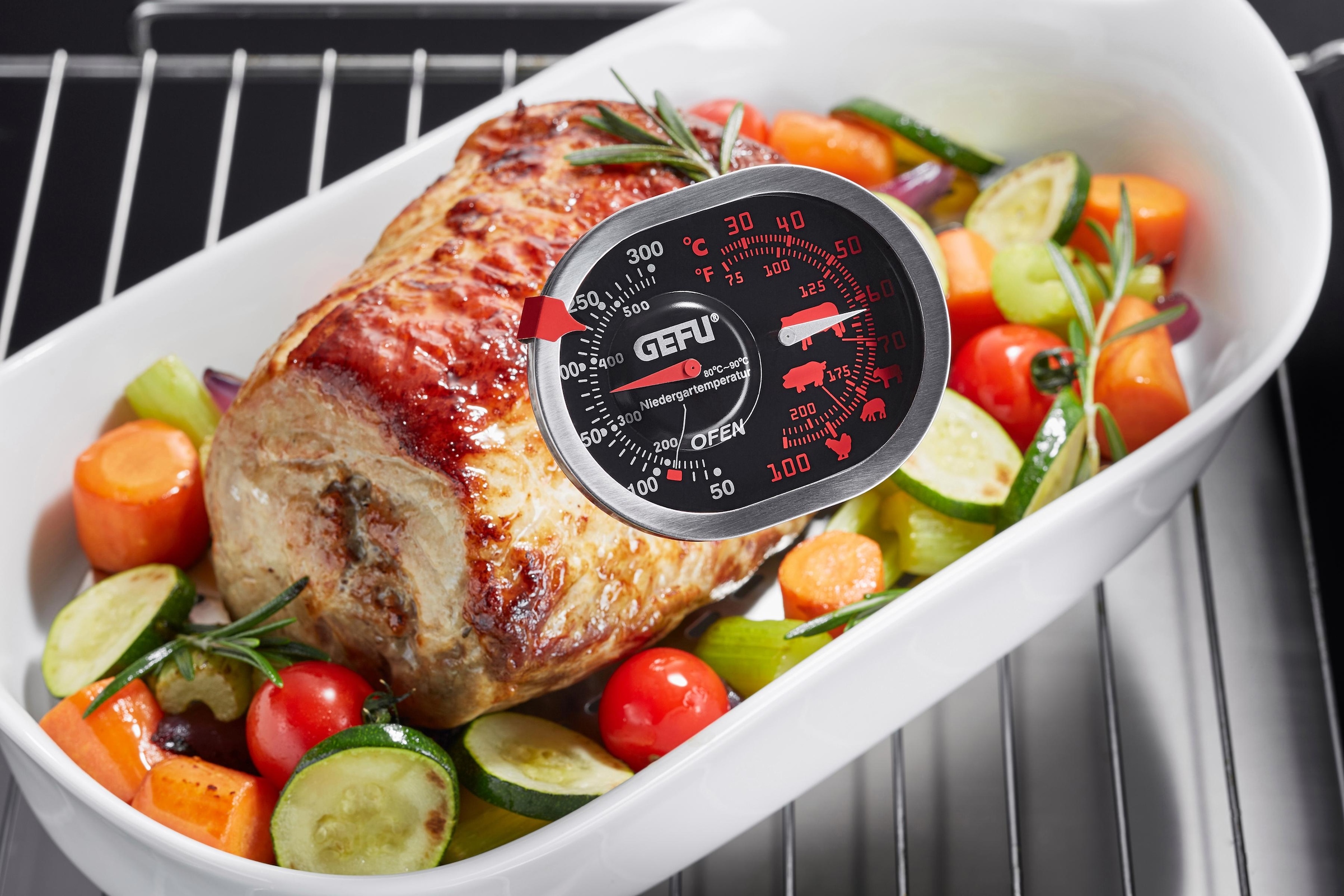 ♕ GEFU Bratenthermometer »MESSIMO«, 3in1, auf Edelstahl versandkostenfrei