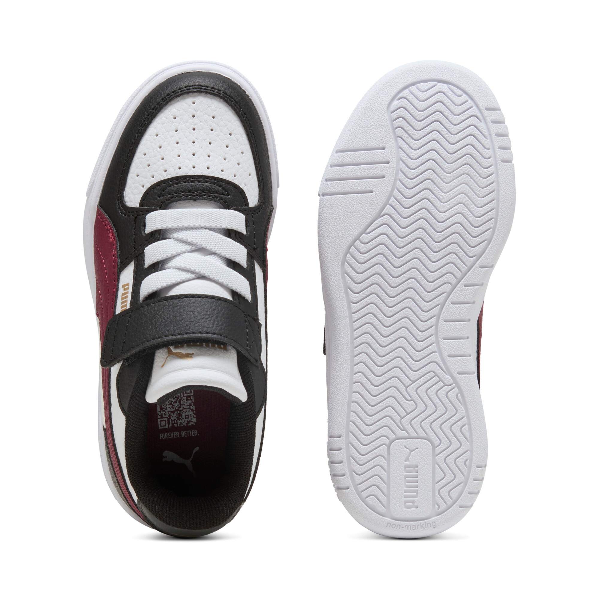 PUMA Sneaker »CAVEN III AC PS«  mit Retro-Basketball-Design, weiches Fussbett, mit Klettverschluss