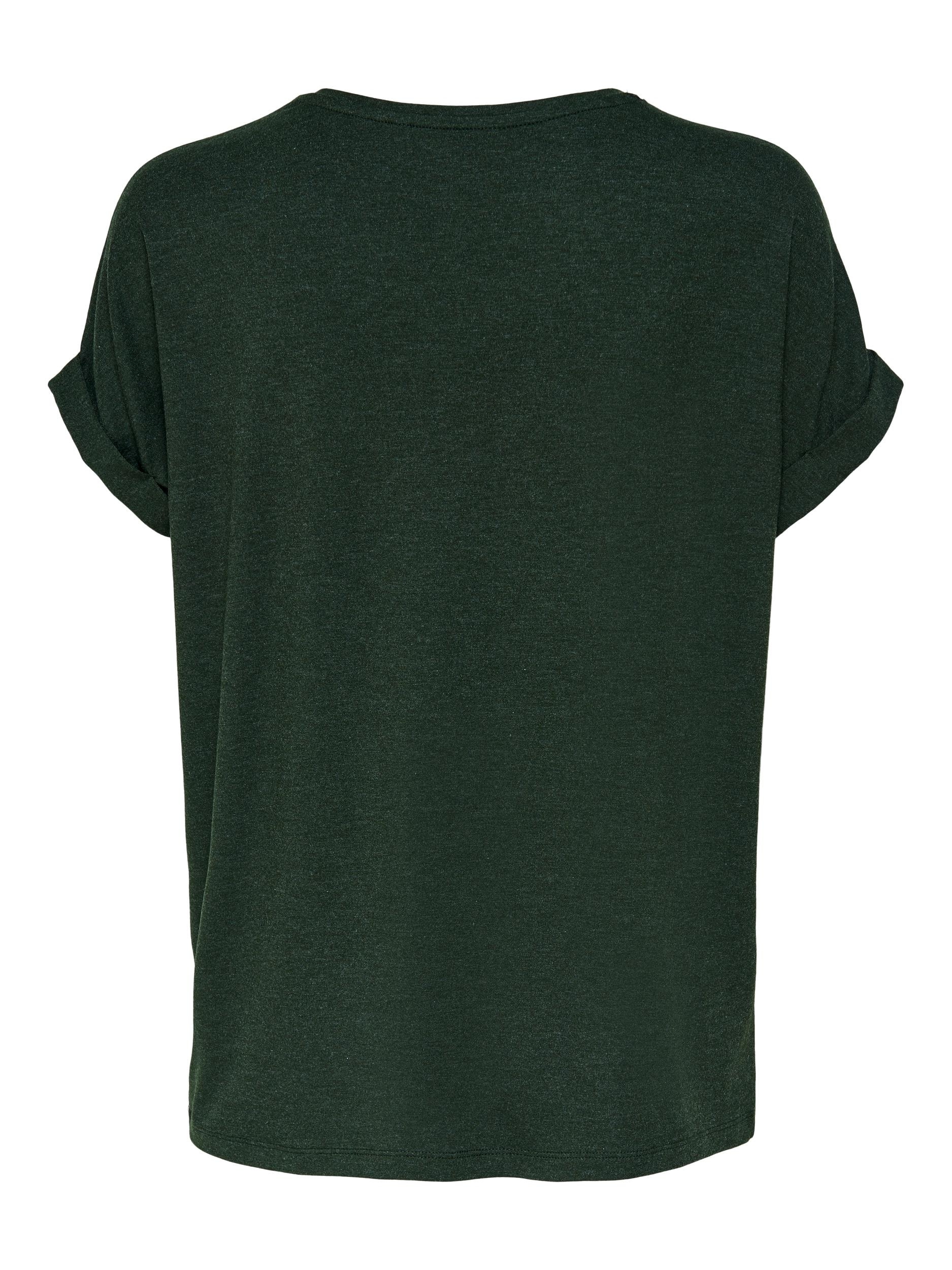 ♕ ONLY T-Shirt »ONLMOSTER«, mit Aufschlag am Arm versandkostenfrei kaufen