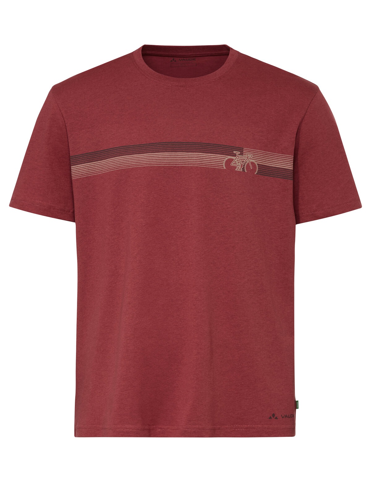 VAUDE »MEN'S CYCLIST T-SHIRT V« coupe sportive, manches courtes, pour activités variées
