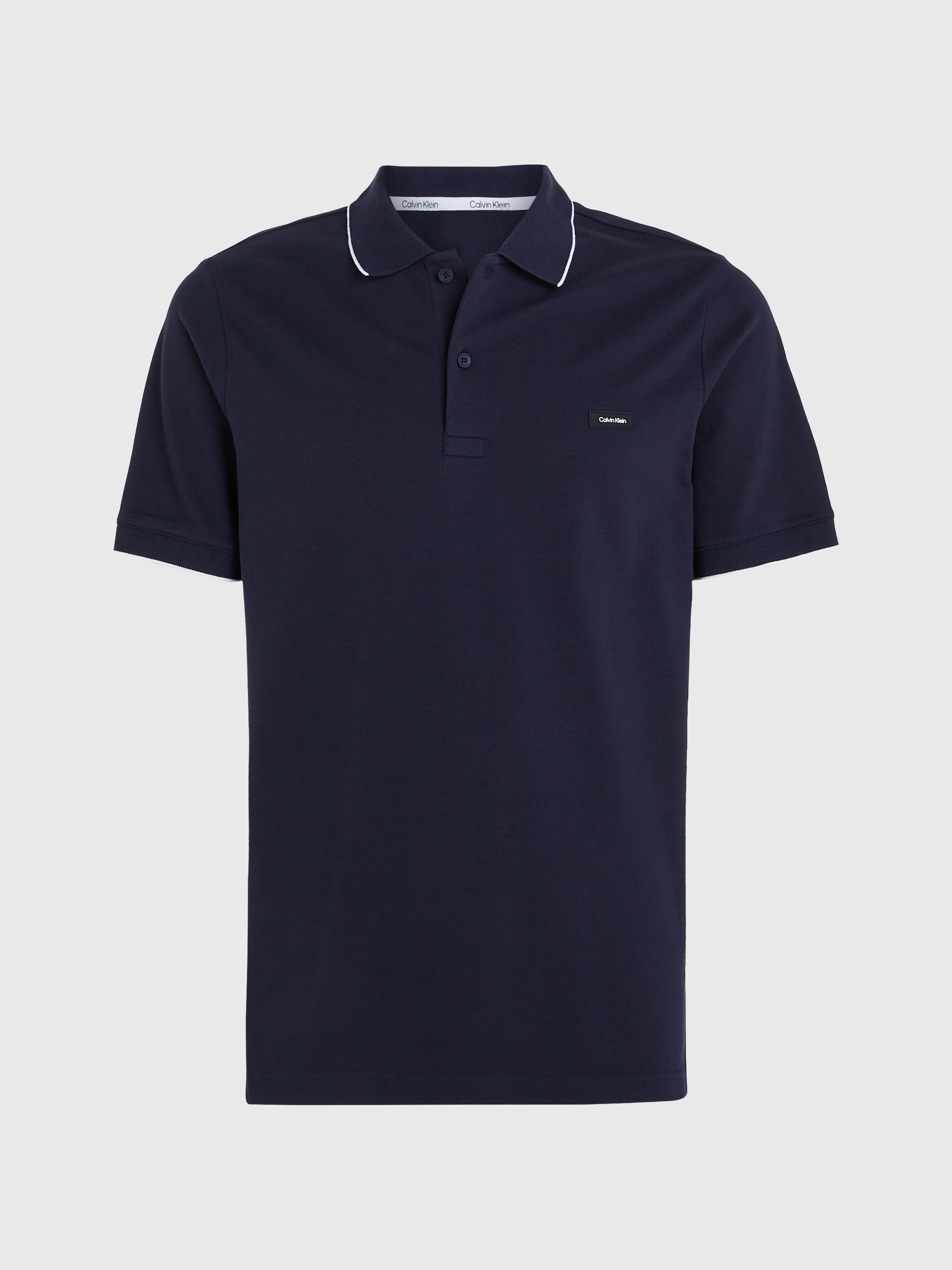 Calvin Klein Poloshirt »STRETCH PIQUE TIPPING POLO«