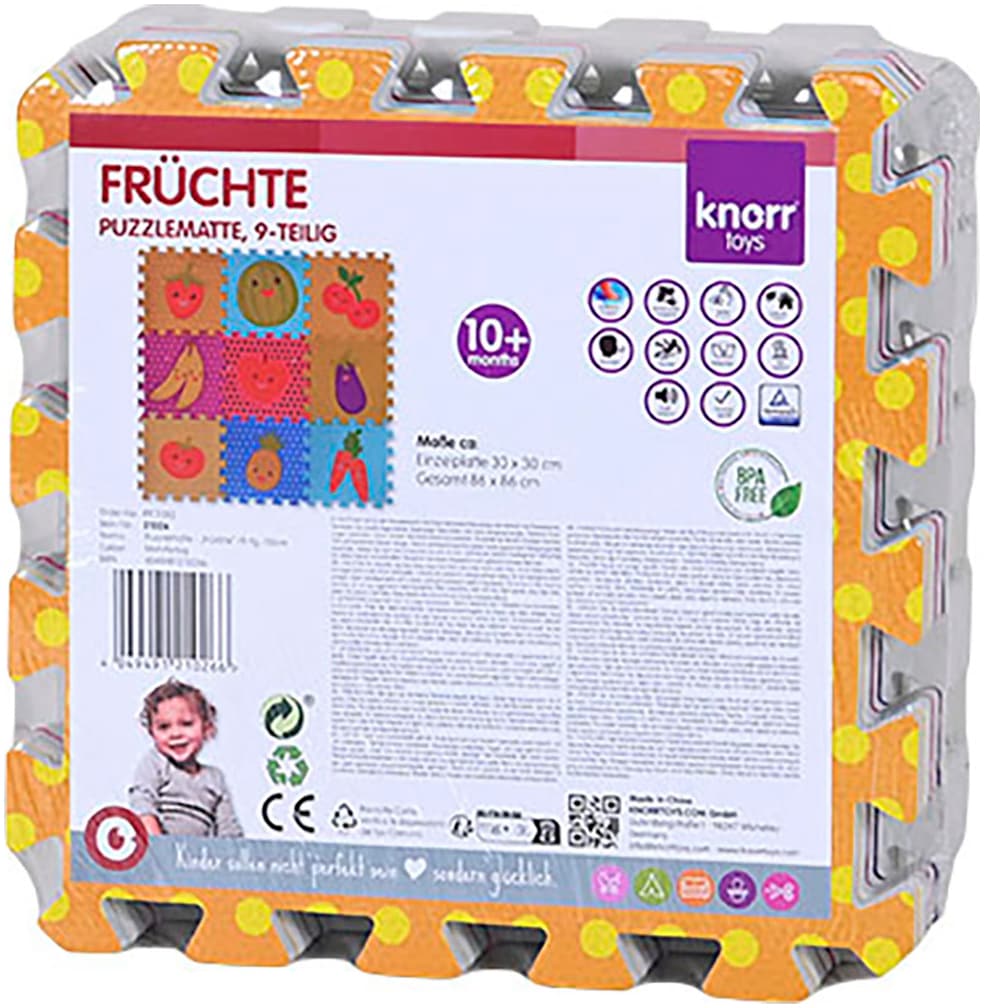 Knorrtoys® Puzzle »Früchte«, Puzzlematte, Bodenpuzzle