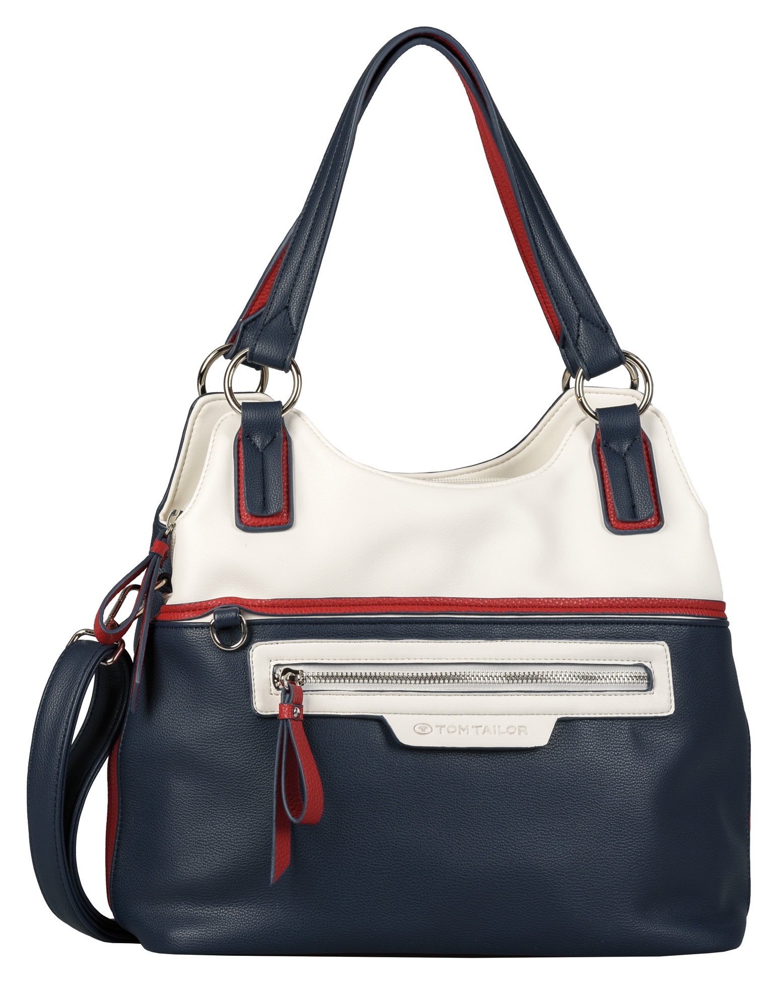 Image of TOM TAILOR Shopper »JULE Zip shopper L«, Reissverschluss-Rückfach bei Ackermann Versand Schweiz