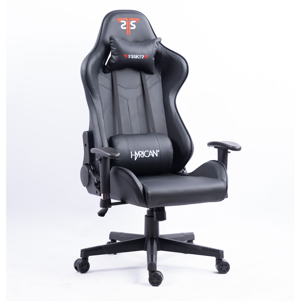 Hyrican Gaming-Stuhl »"Striker Copilot" schwarz, Kunstleder, ergonomischer Gamingstuhl«, Bürostuhl, Schreibtischstuhl, geeignet für Kinder und Jugendliche