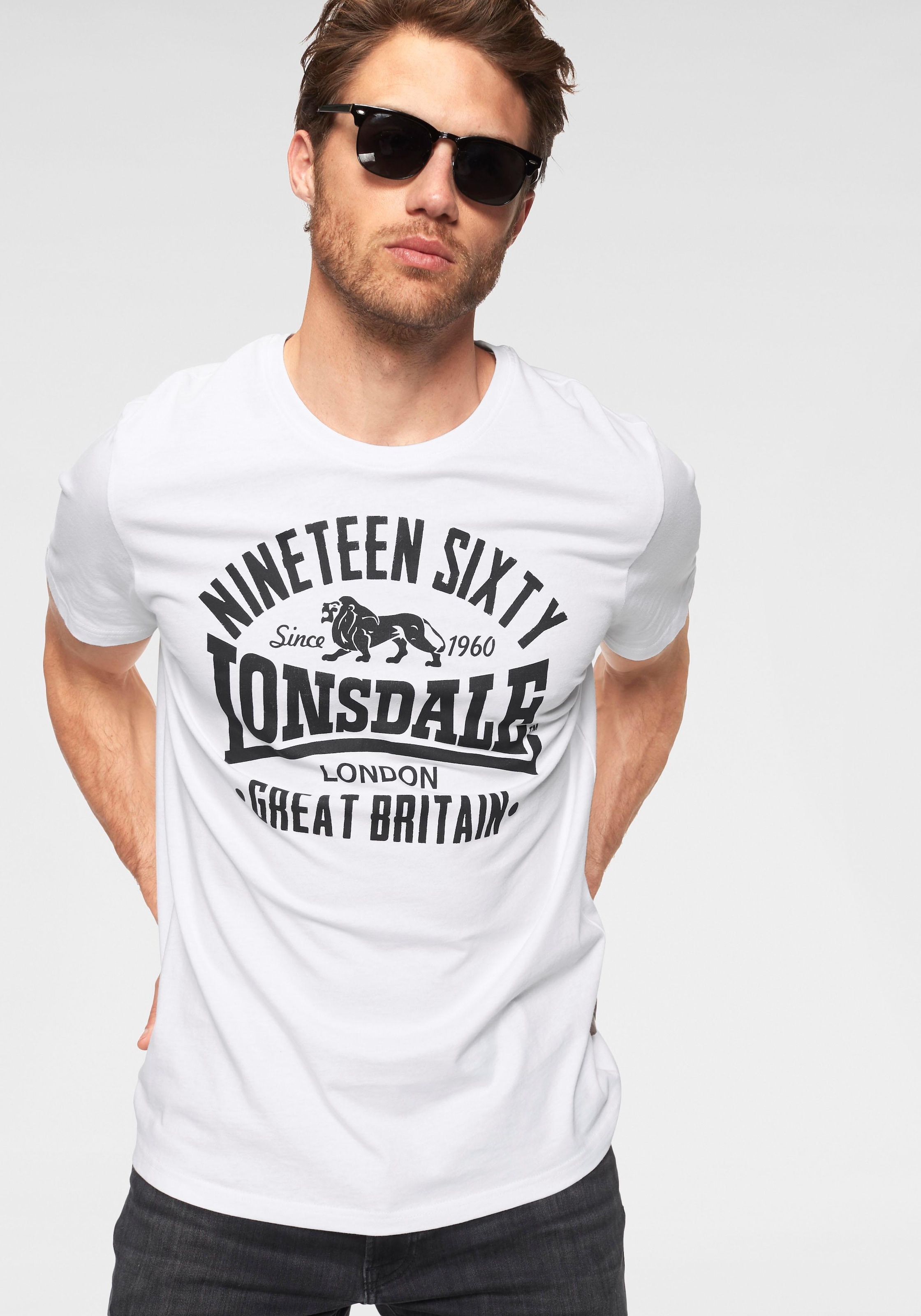 Lonsdale T-Shirt »BYLCHAN«, (Packung, 2er-Pack)