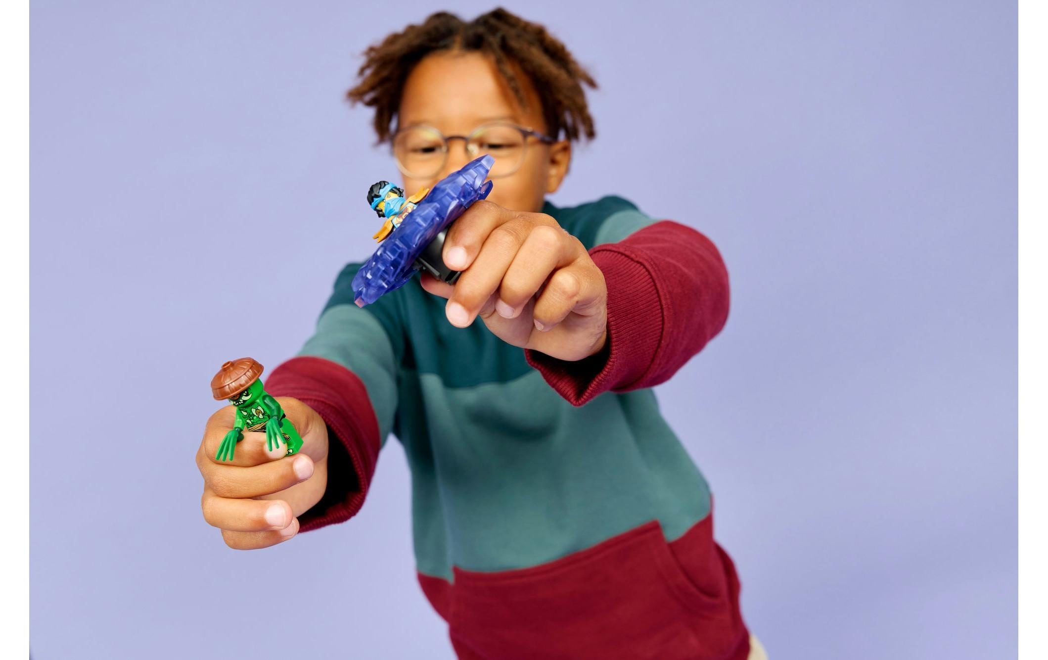   Konstruktionsspielsteine »Ninjago Nya vs. Mutationsmonster-Spinner 71849« Kategorie: Fantasy-Welt