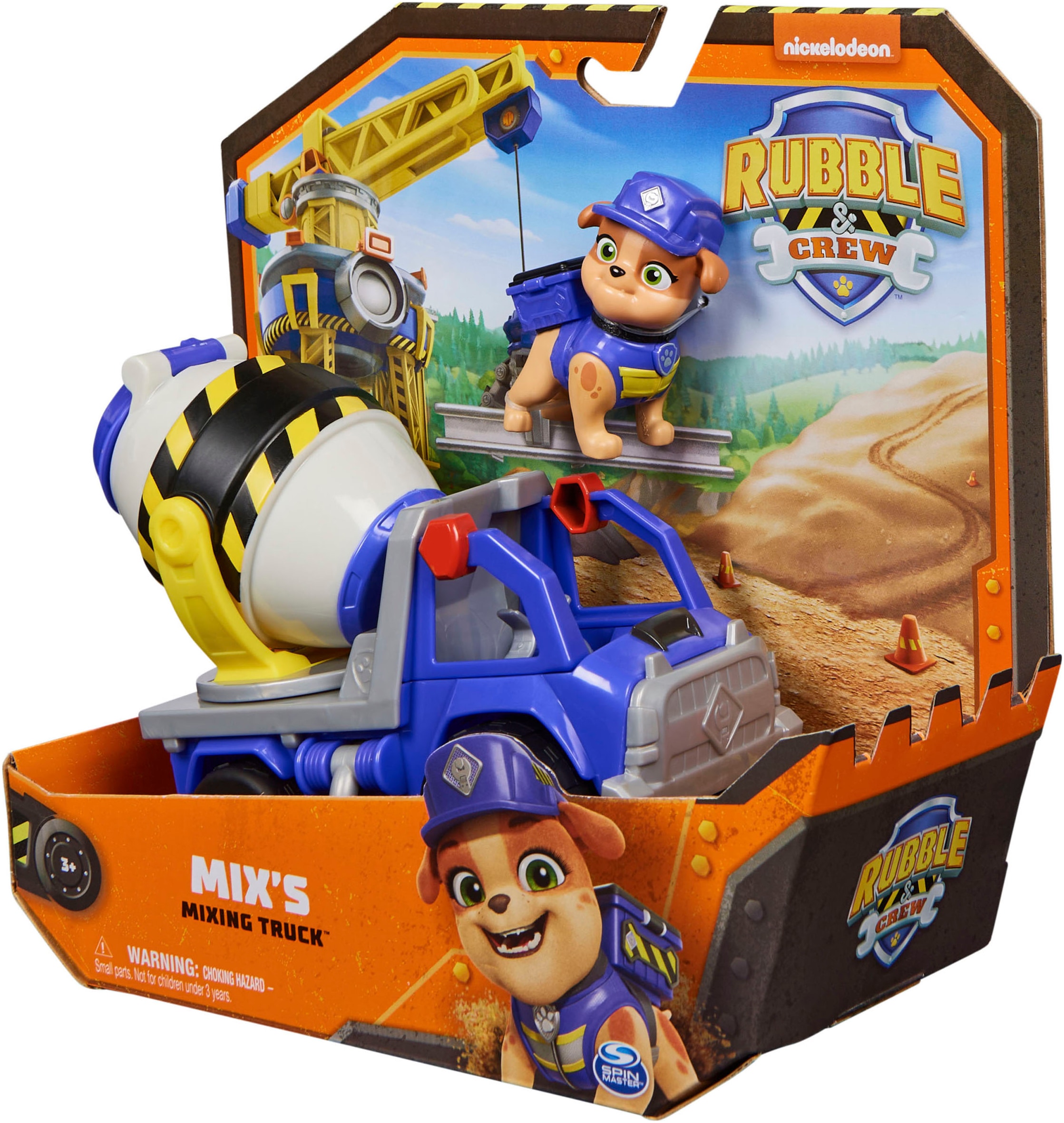 Spin Master Voiture-jouet »Rubble & Crew - Core Vehicle Solid Mix«