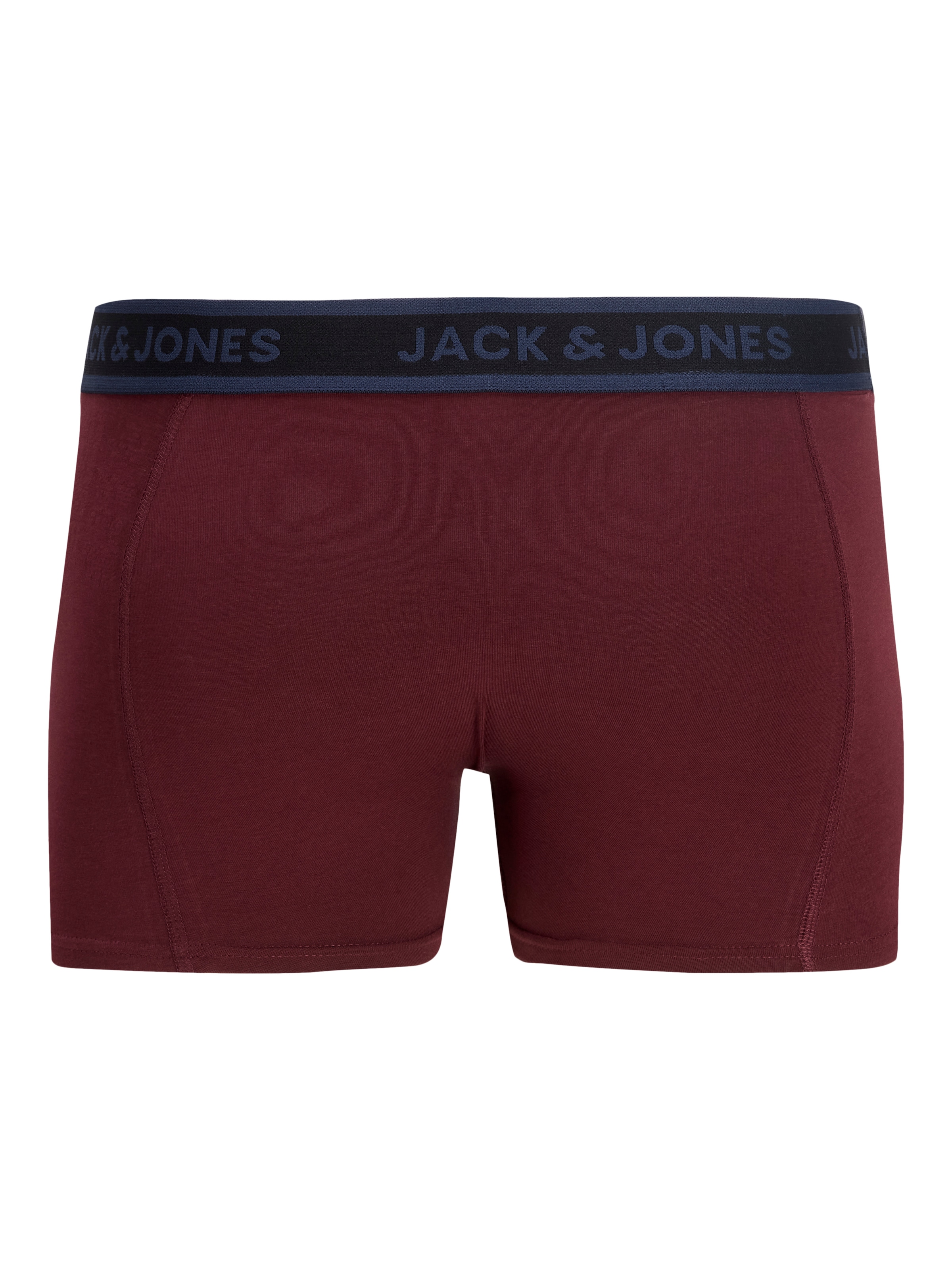 Jack & Jones Tronc »JACMAGNUS SOLID TRUNKS 5 PACK STYD« Paquet, 5 cuis Baumwollmischung, Logobund