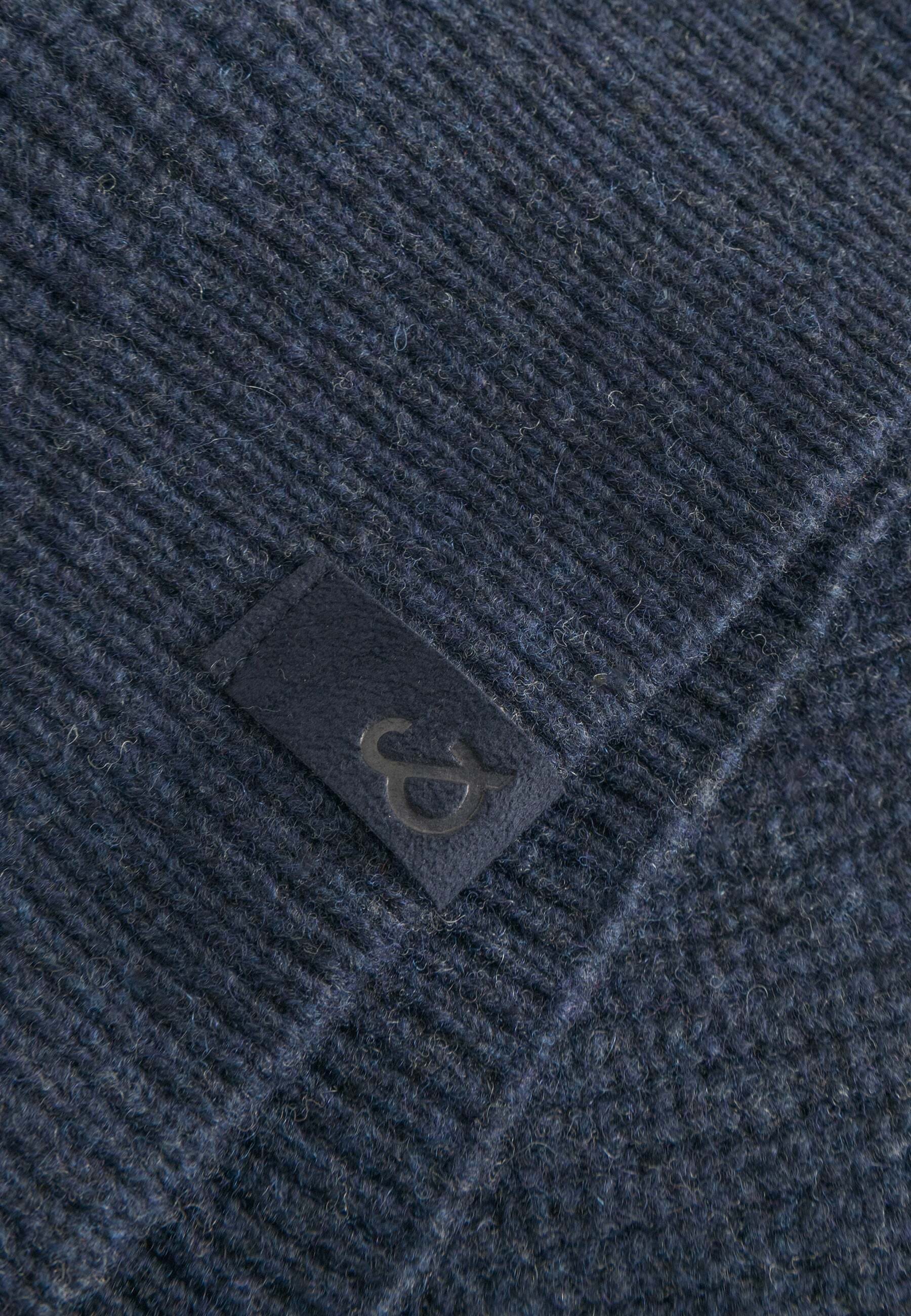 colours & sons Strickpullover »colours & sons Pullover Half-Zip-Lambswool«